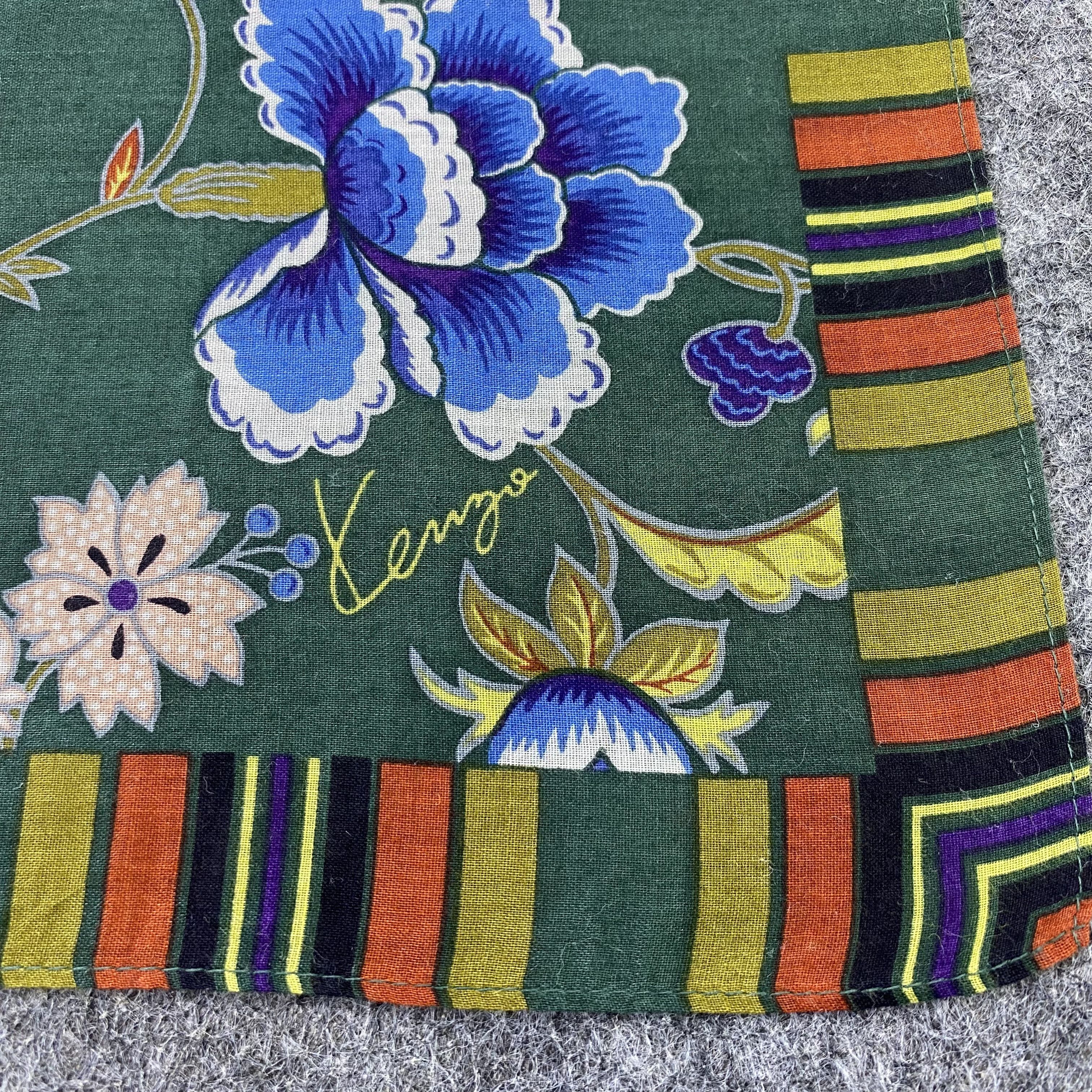 Kenzo Kenzo Handkerchief Neckerchief Bandana-B1567 Size ONE SIZE - 7 Thumbnail
