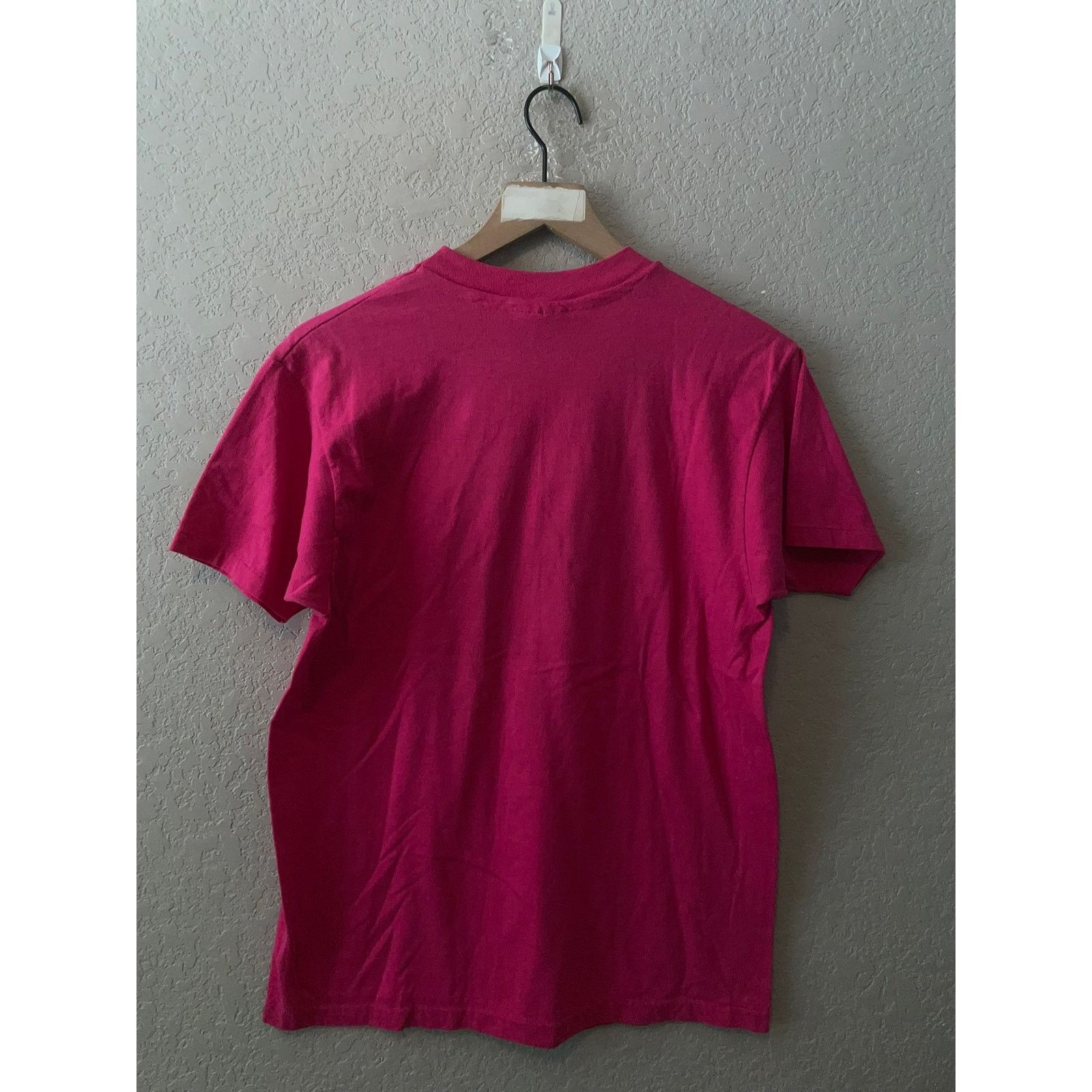 Hanes Vintage Mardi Gras Shirt New Orleans Pink Tee 80s 1986 M Size US M / EU 48-50 / 2 - 8 Thumbnail