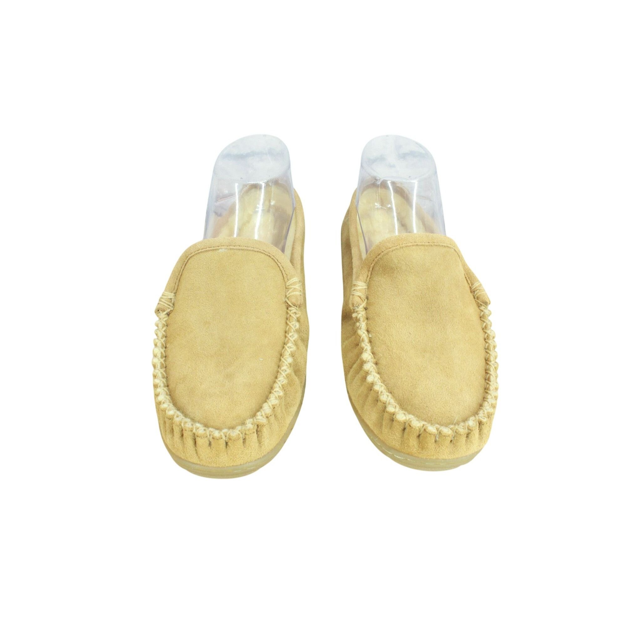 L.L. Bean LL Bean Wicked Good Shearling Moccasin Slippers Size US 5 / IT 35 - 5 Thumbnail