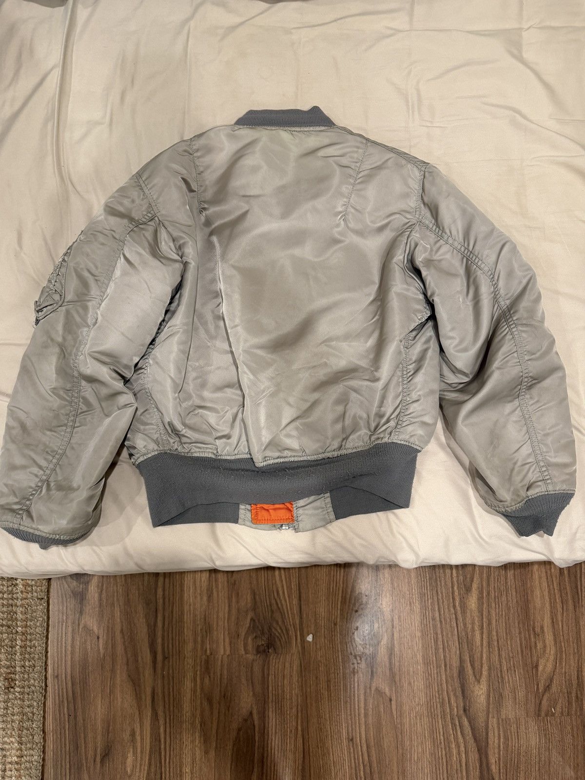 Alpha Industries Vintage 80s Alpha Industries MA1 Bomber Jacket Size US S / EU 44-46 / 1 - 2 Thumbnail