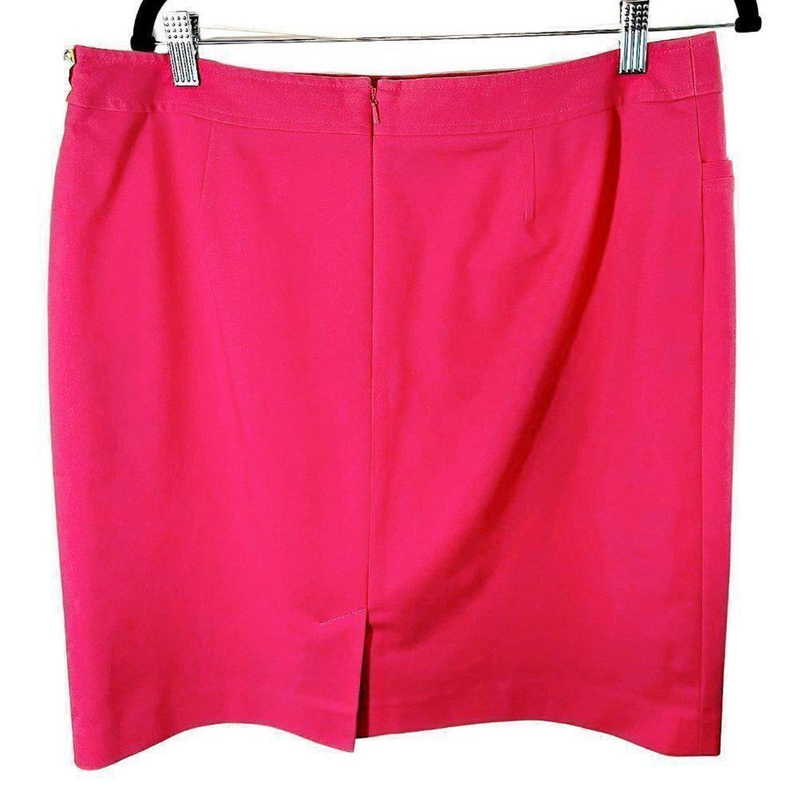 Designer Bright Pink Pencil Skirt by Metaphor Size 36" / US 14 / IT 50 - 2 Thumbnail