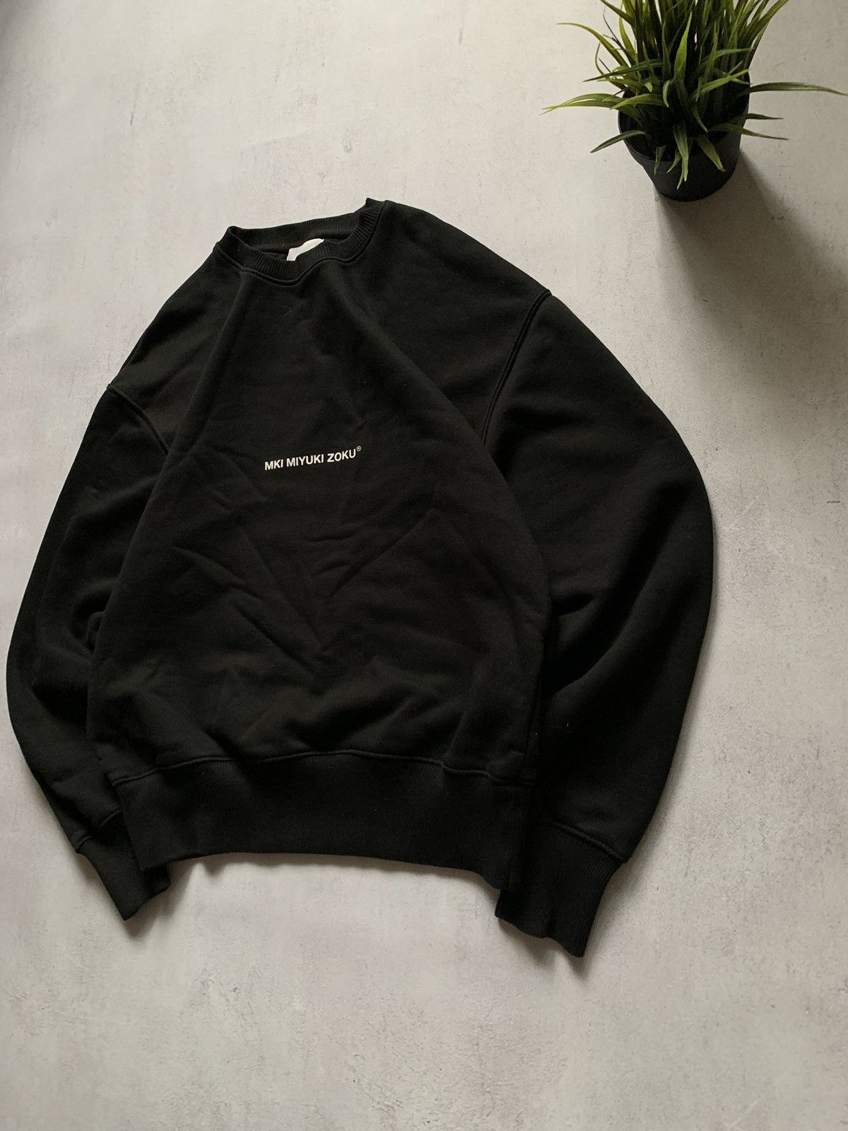 Japanese Brand × Mki Miyuki Zoku Vintage Mki Miyuki Zoku Sweatshirt Crewneck Baggy Y2K Size US S / EU 44-46 / 1 - 3 Thumbnail