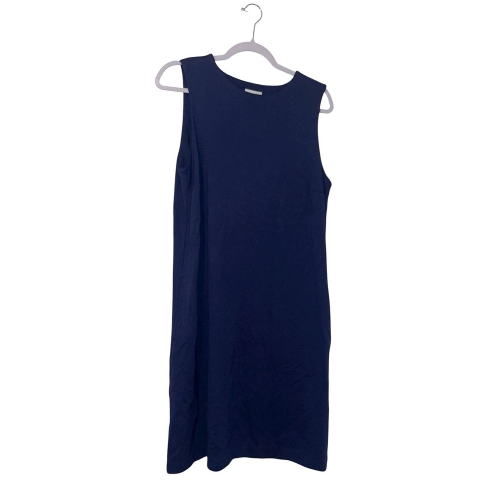 J. Jill NWT J. Jill Elegant Navy Blue Sleeveless Dress Size M / US 6-8 / IT 42-44 - 1 Thumbnail
