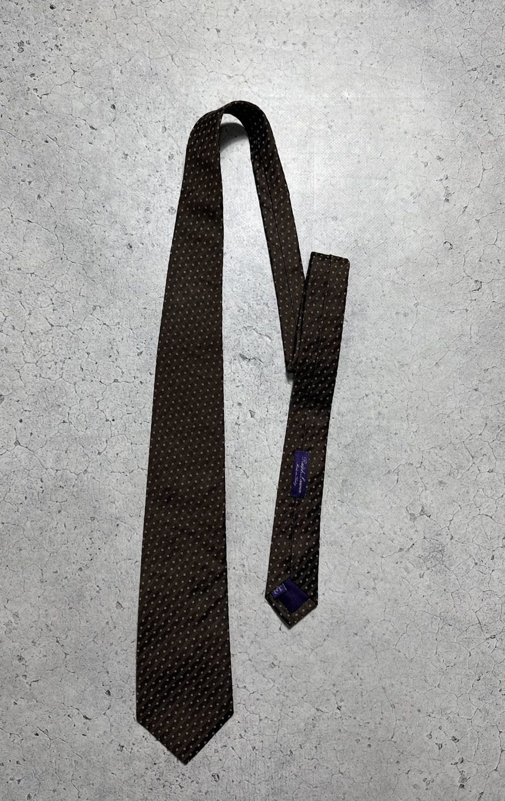 Ralph Lauren Purple Label Ralph Lauren Purple Label Silk Tie Luxury Size ONE SIZE - 1 Thumbnail