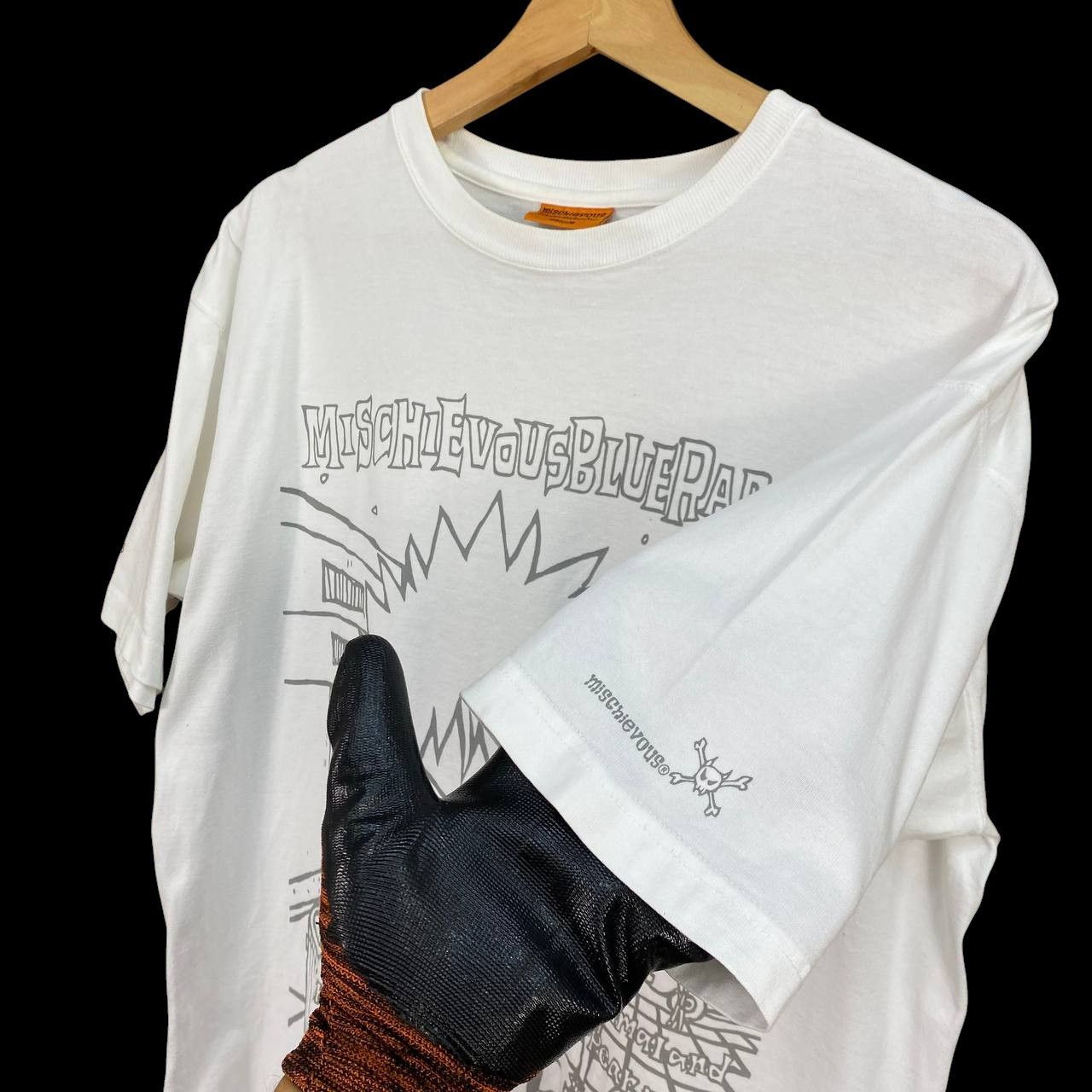 Japanese Brand ANIME JAPAN Crazy Mad Punk Mischievous Blue Rabbit anime Size US M / EU 48-50 / 2 - 6 Thumbnail