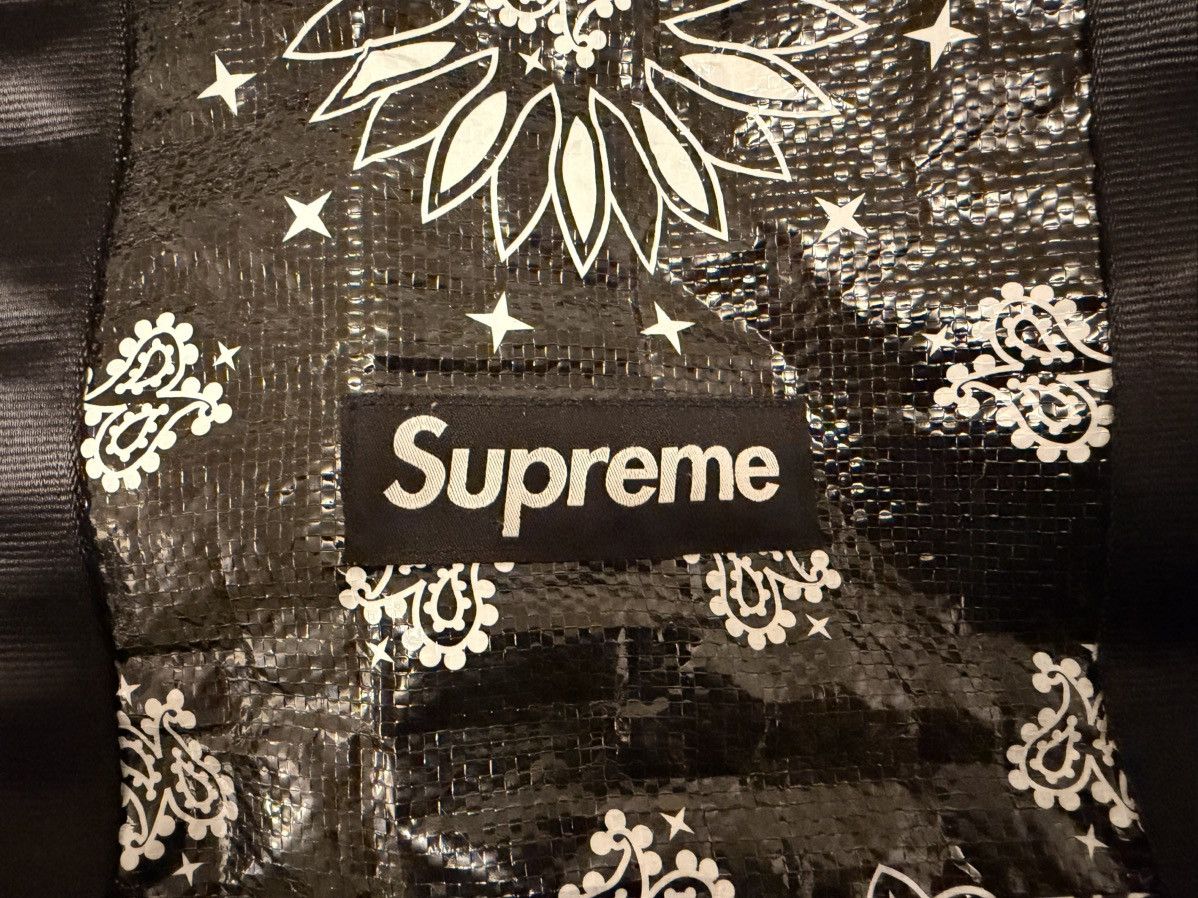 Supreme Supreme bandana tarp duffle small Size ONE SIZE - 3 Thumbnail
