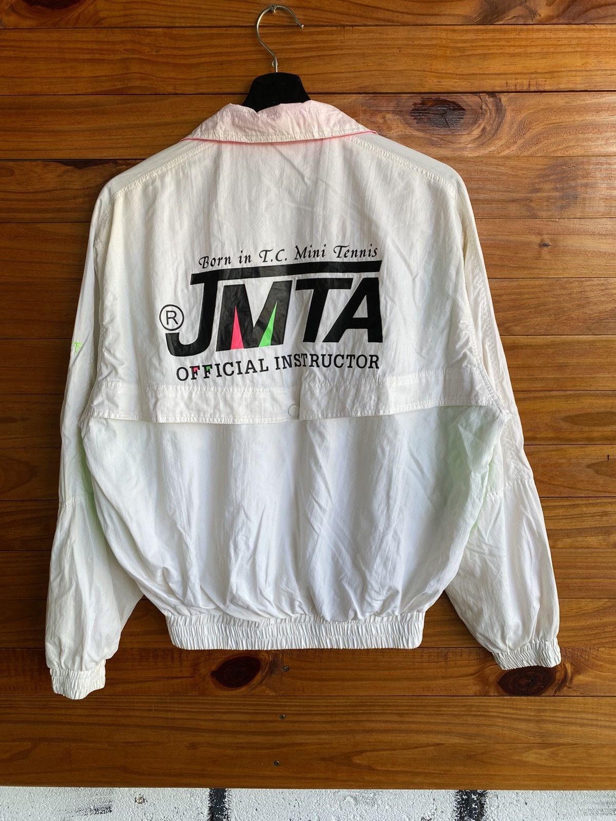 Japanese Brand Vintage YSIP-KI JMTA Instructor Windbreaker Neon Jacket Size US M / EU 48-50 / 2 - 12 Thumbnail