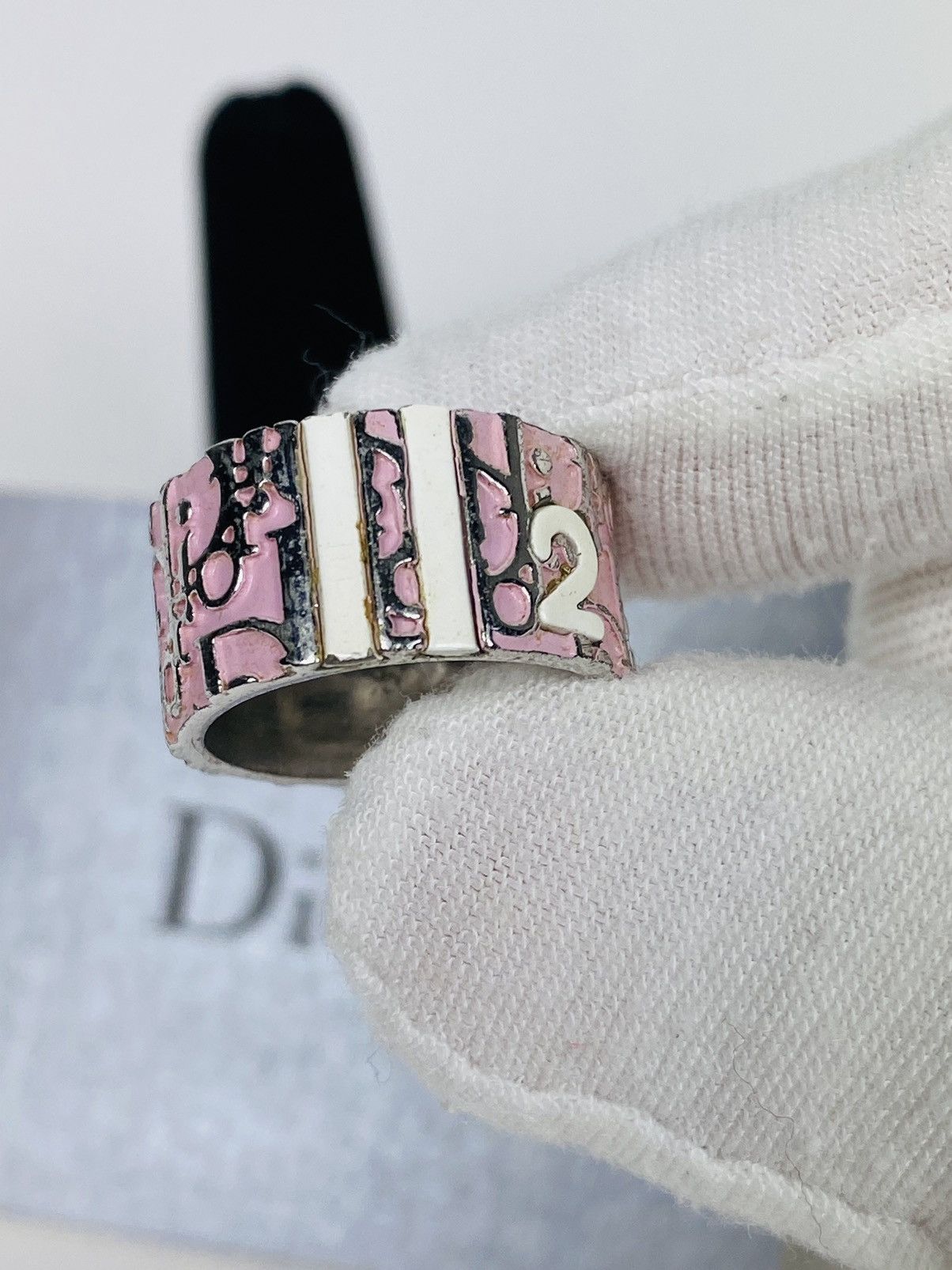 Dior Dior Pink Trotter 2 Ring size 5 Size ONE SIZE - 3 Thumbnail