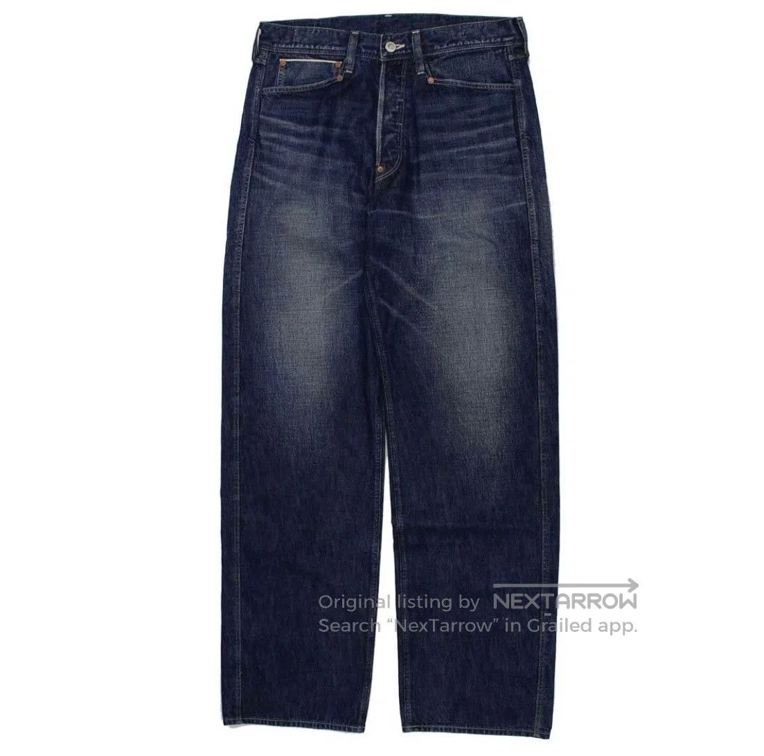 Pherrow's PHERROWS 10.5OZ Washed Jeans W30. Size US 30 / EU 46 - 1 Thumbnail
