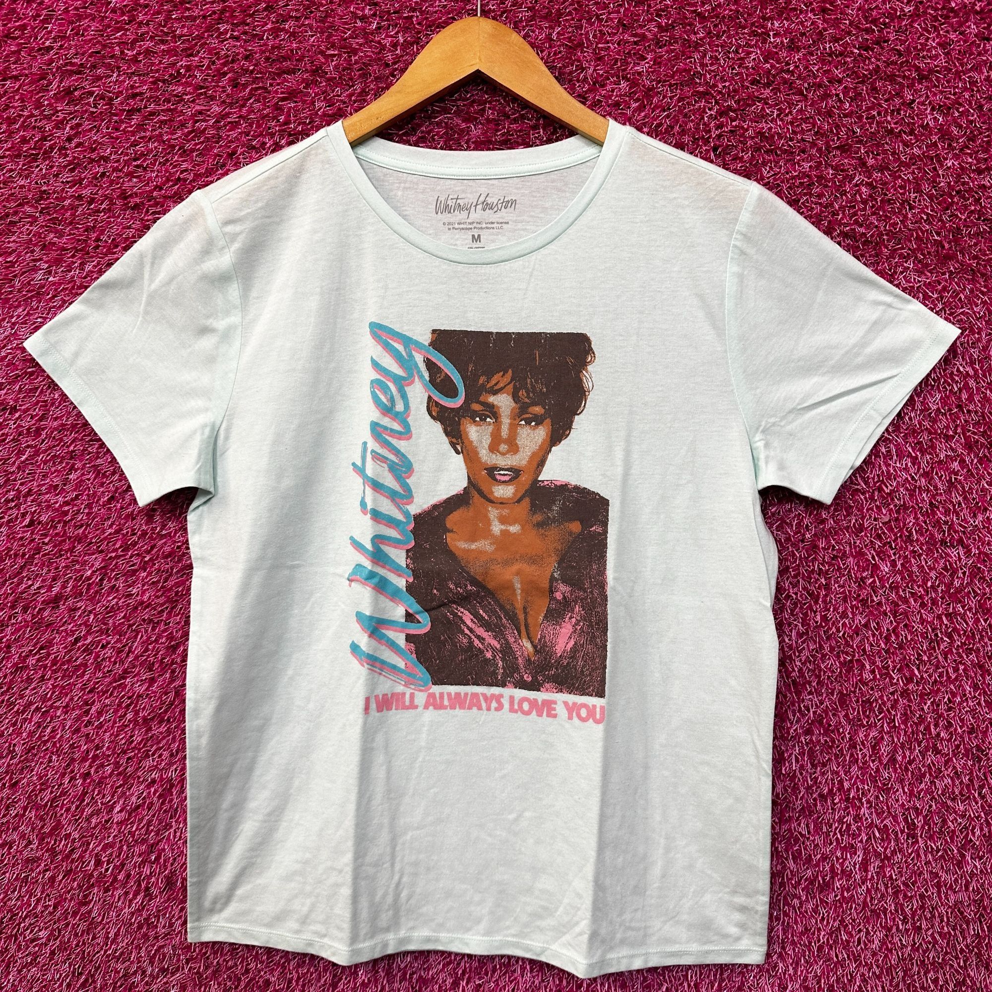 Other Whitney Houston I will always Love You Womens Tshirt Size Me Size M / US 6-8 / IT 42-44 - 1 Thumbnail