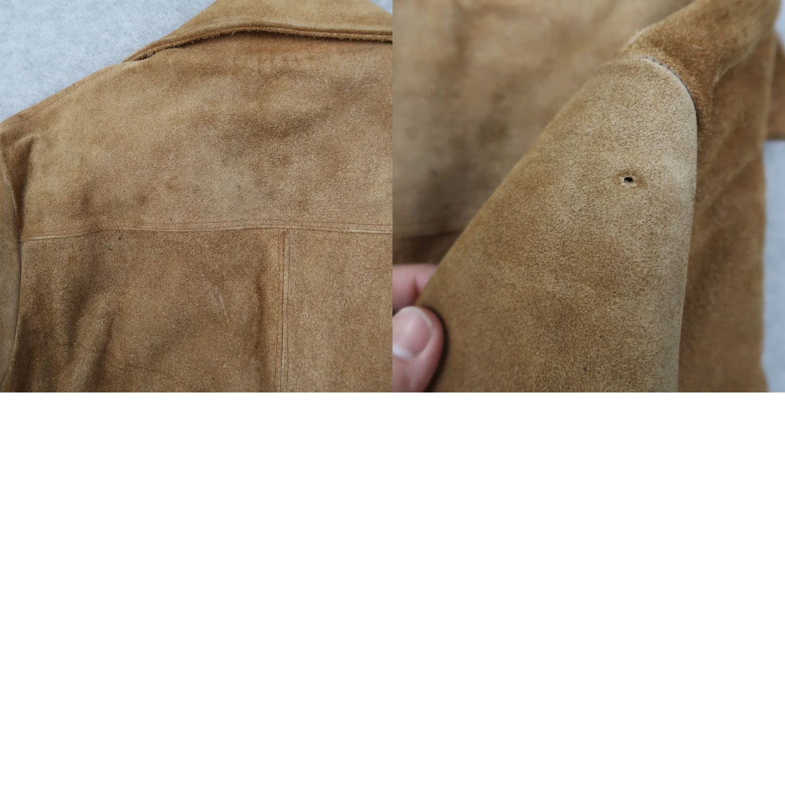 Vintage Vintage Brown Leather Shirt Jacket S Small Lace Front Suede Rockabilly 70s Pullover Sherpa Lined Mens Size US S / EU 44-46 / 1 - 10 Thumbnail