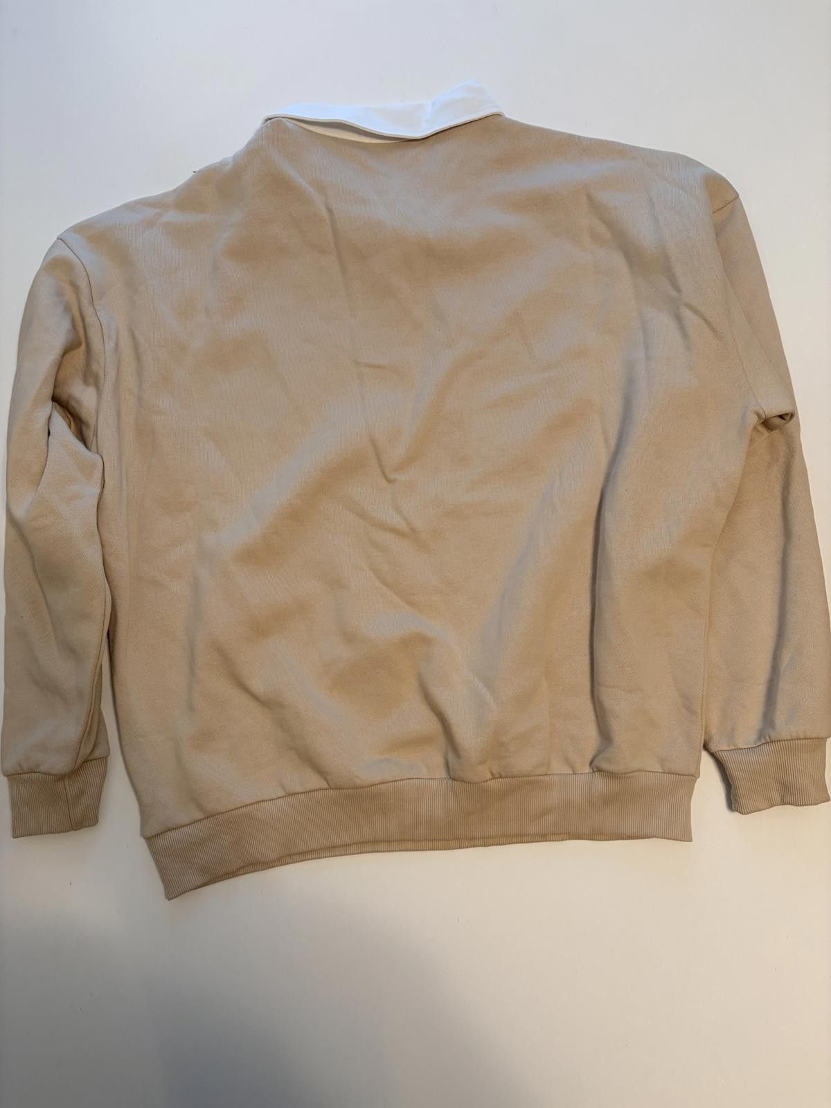 Crysp Denim Crisp Tan Long Sleeve Rubgy Colloar Sweathirt (Size XL) Size US XL / EU 56 / 4 - 3 Thumbnail