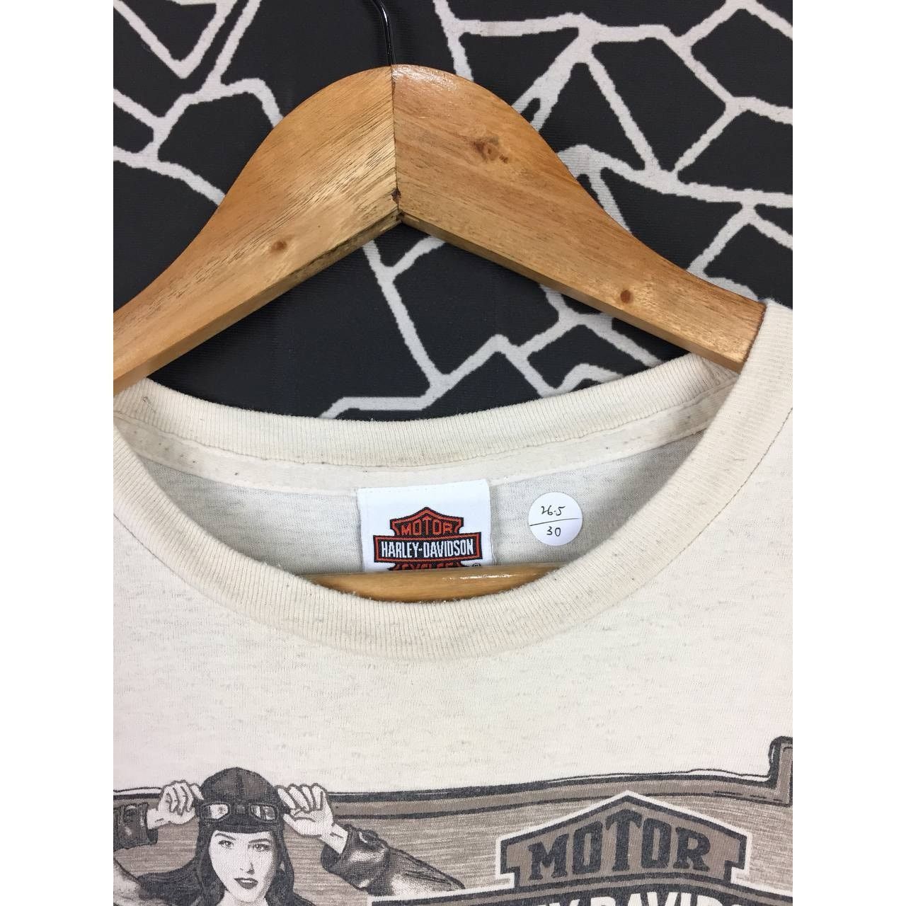 Harley Davidson × Vintage Vtg Harley Davidson Ready To Ride Rommel Delmarva Tee 3XL Size US XXL / EU 58 / 5 - 4 Thumbnail