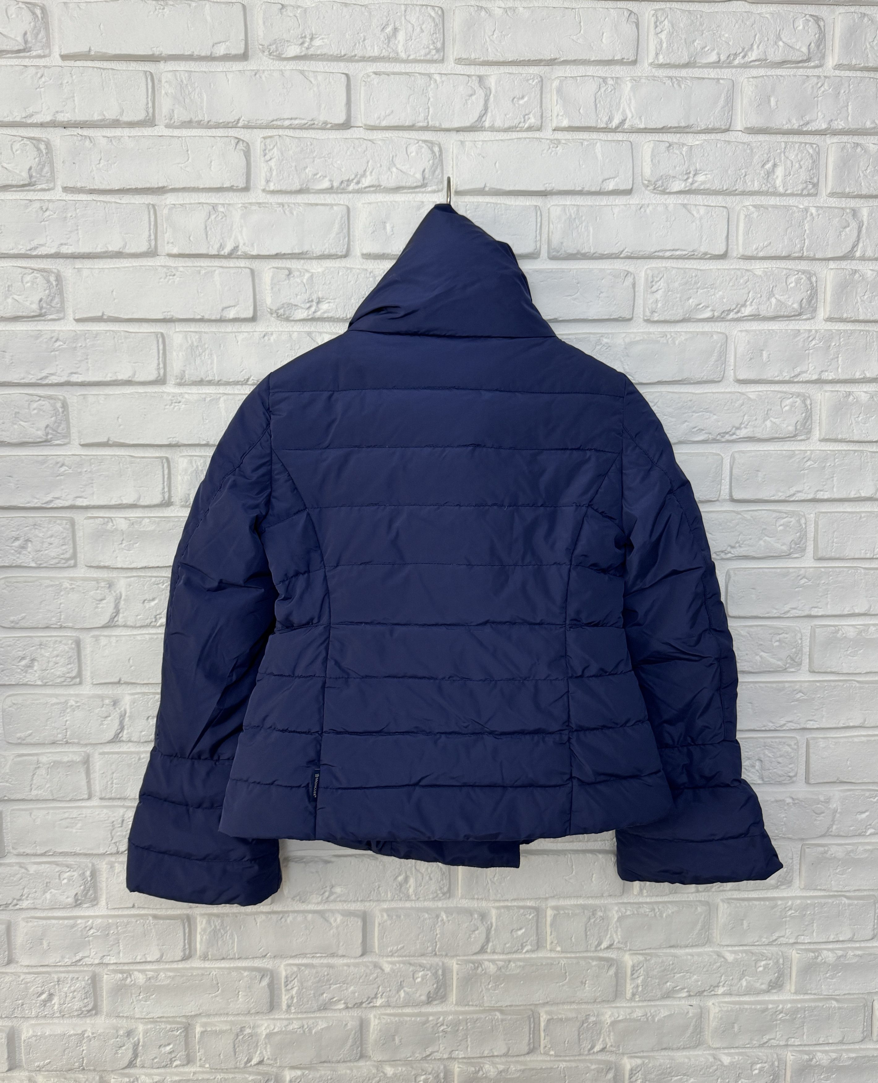 Moncler Authentic Moncler Kelly Jacket Puffer Navy Blue Logo Size 0 Size XS / US 0-2 / IT 36-38 - 18 Thumbnail