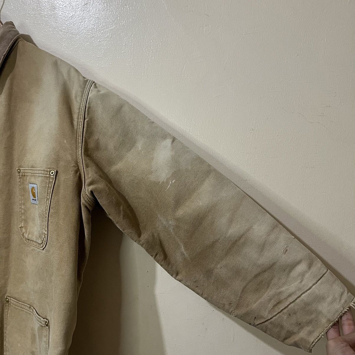 Carhartt Vintage 90's Carhartt C01 BRN Hamilton Chore Jacket Size US XL / EU 56 / 4 - 6 Thumbnail