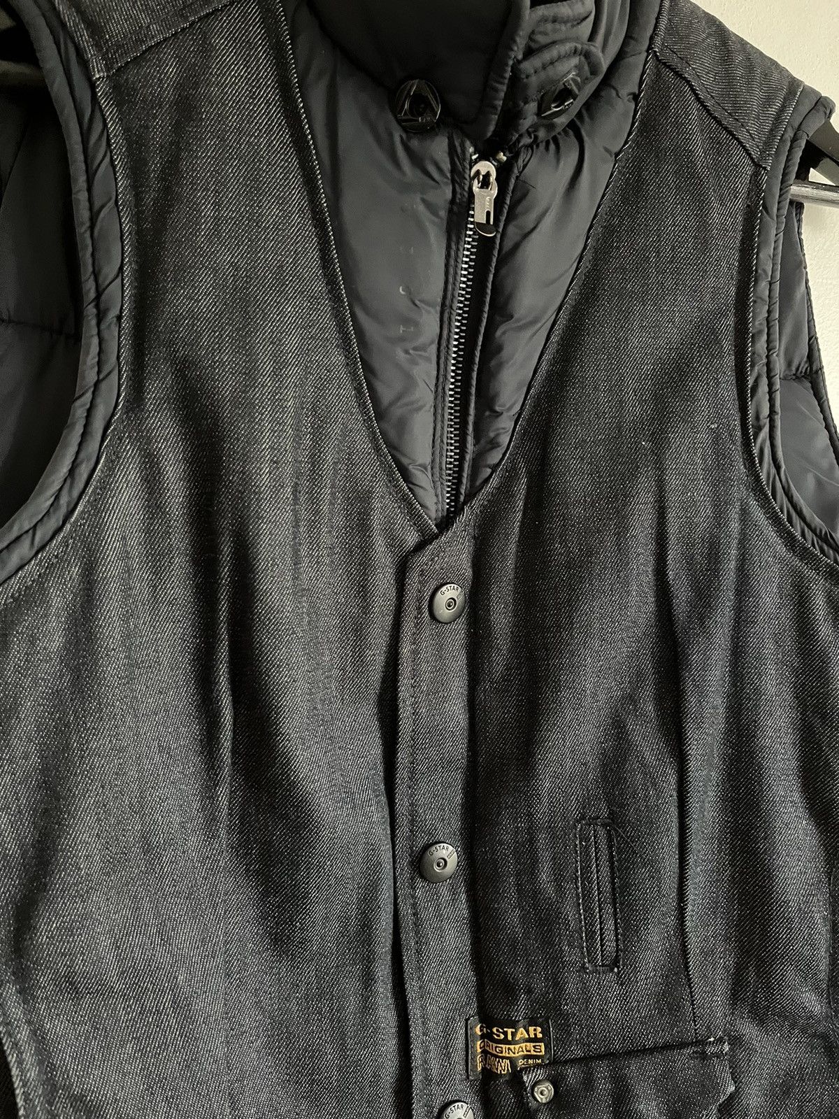 G-Star G-STAR Raw Denim 3301 Vest Jacket Size M / US 6-8 / IT 42-44 - 2 Thumbnail