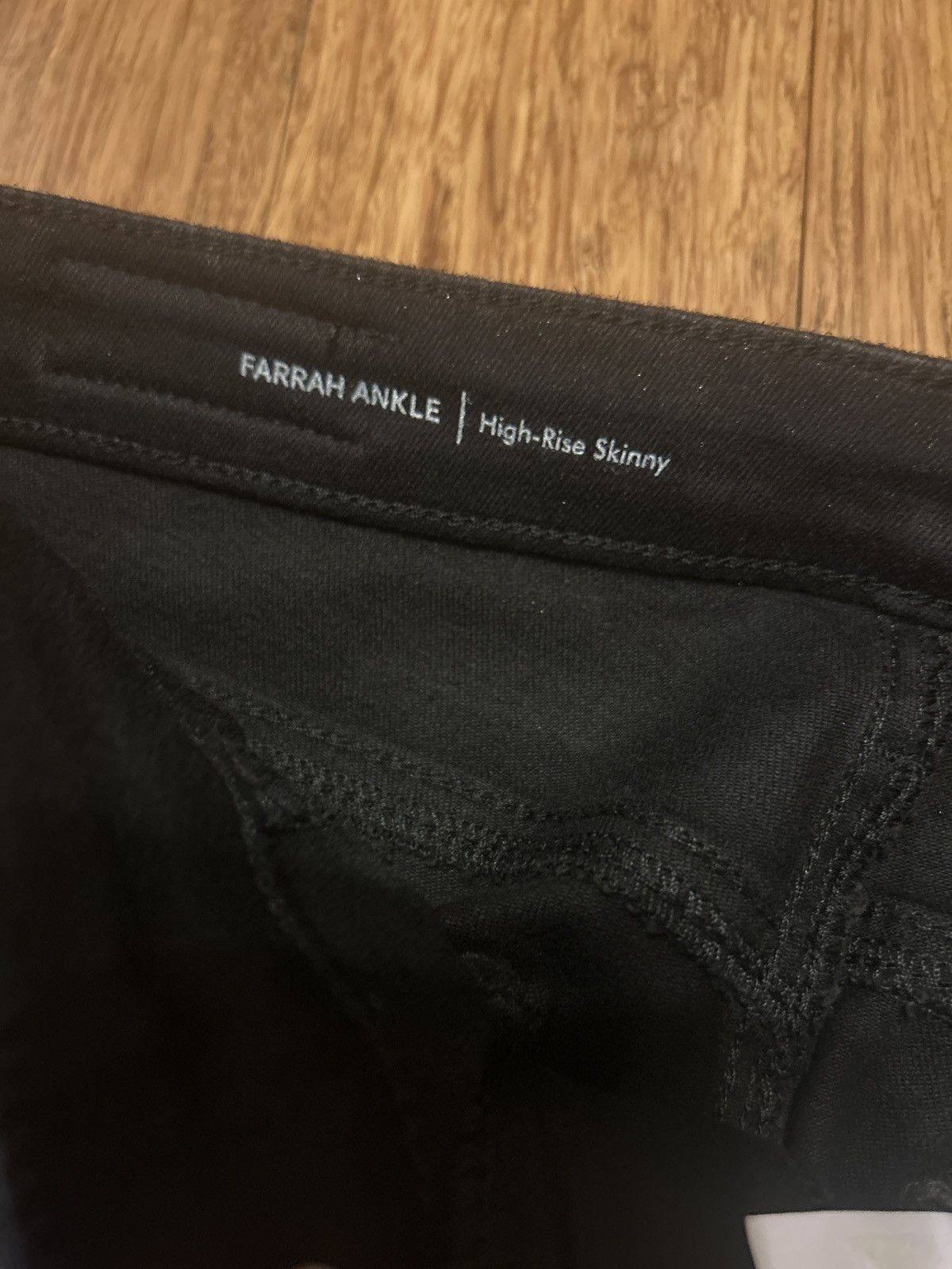 AG Adriano Goldschmied AG The Farrah Ankle Skinny Panel Denim Pants Size 27" / US 4 / IT 40 - 5 Thumbnail