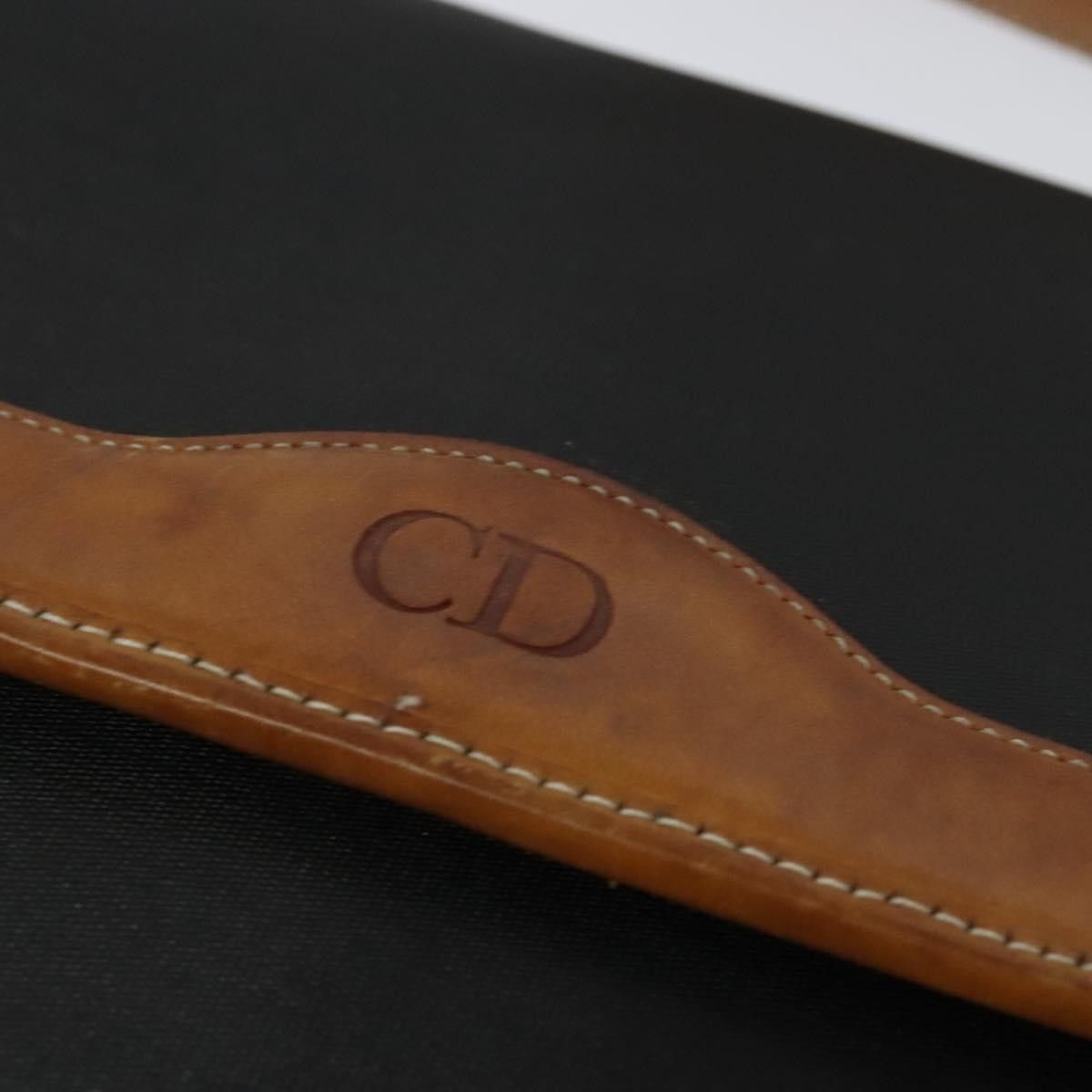 Dior DIOR Shoulder Bag Leather Black Gold Size ONE SIZE - 10 Thumbnail