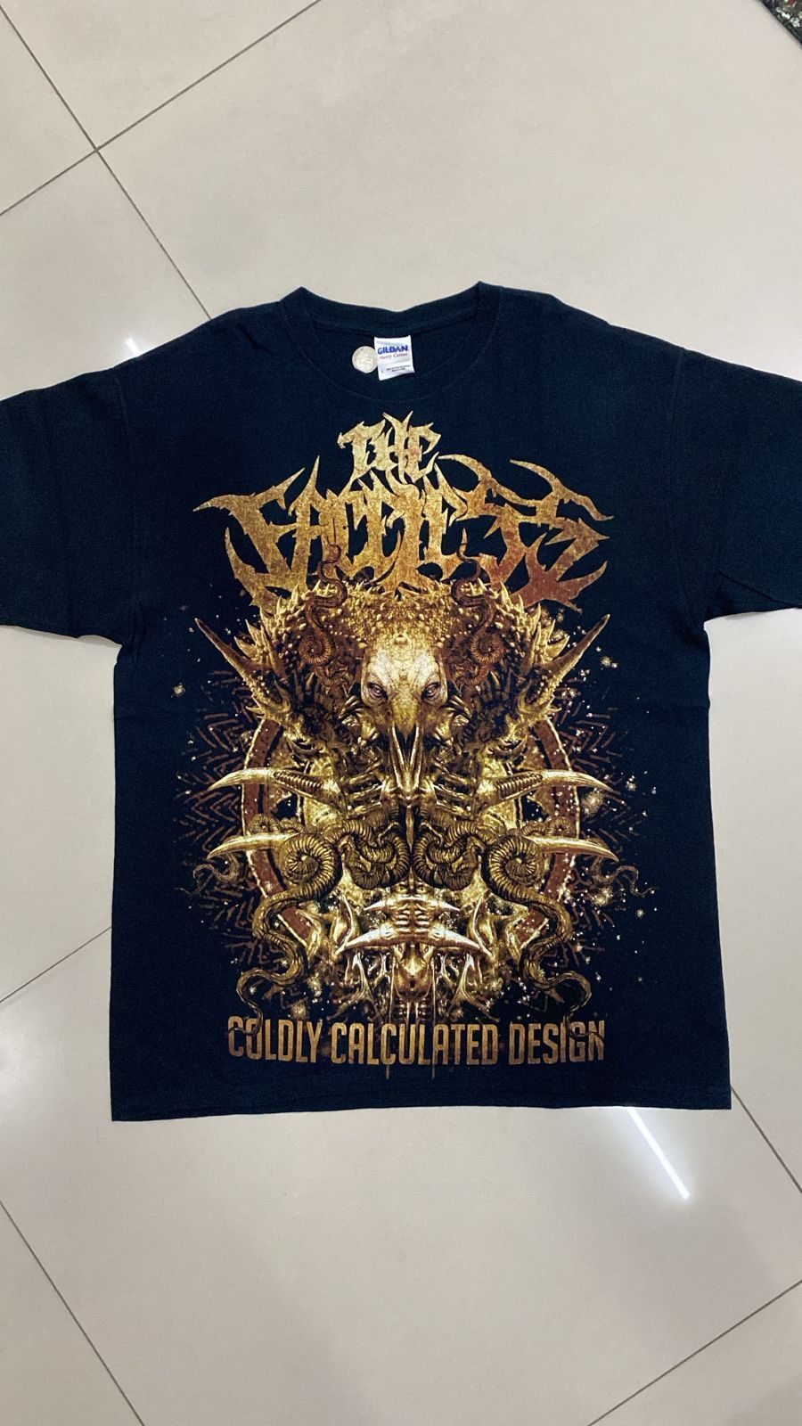 Band Tees The Faceless Coldly calculated design death metal tee Size US L / EU 52-54 / 3 - 1 Thumbnail