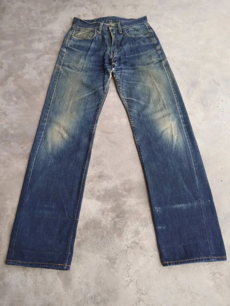 Japanese Brand Vintage GLHEART x BIG JOHN Selvedge Distressed Jeans Size US 29 - 1 Thumbnail