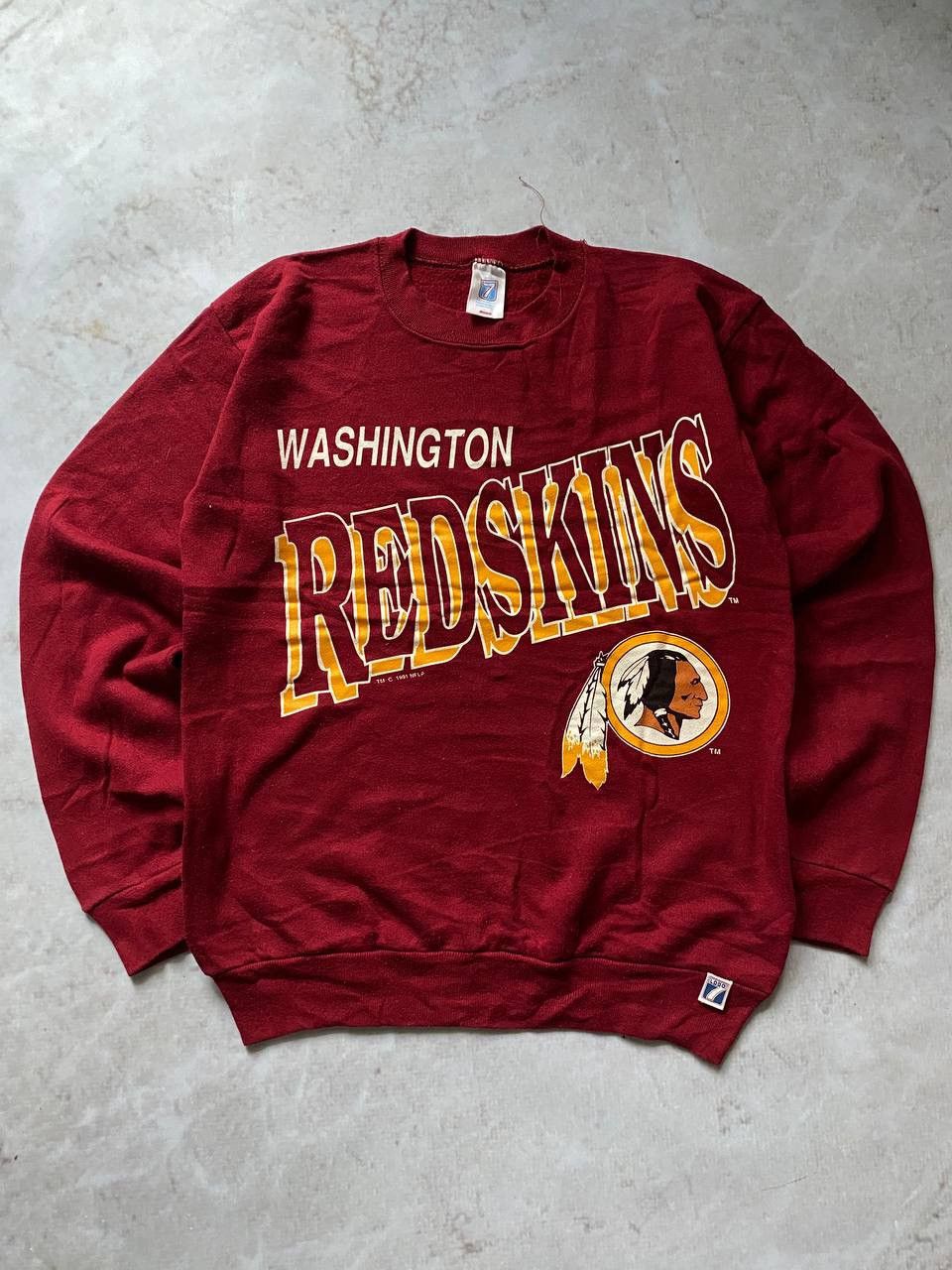 NFL × Vintage 1991 Washington Redskins NFL Vintage Sweatshirt Size US M / EU 48-50 / 2 - 1 Thumbnail