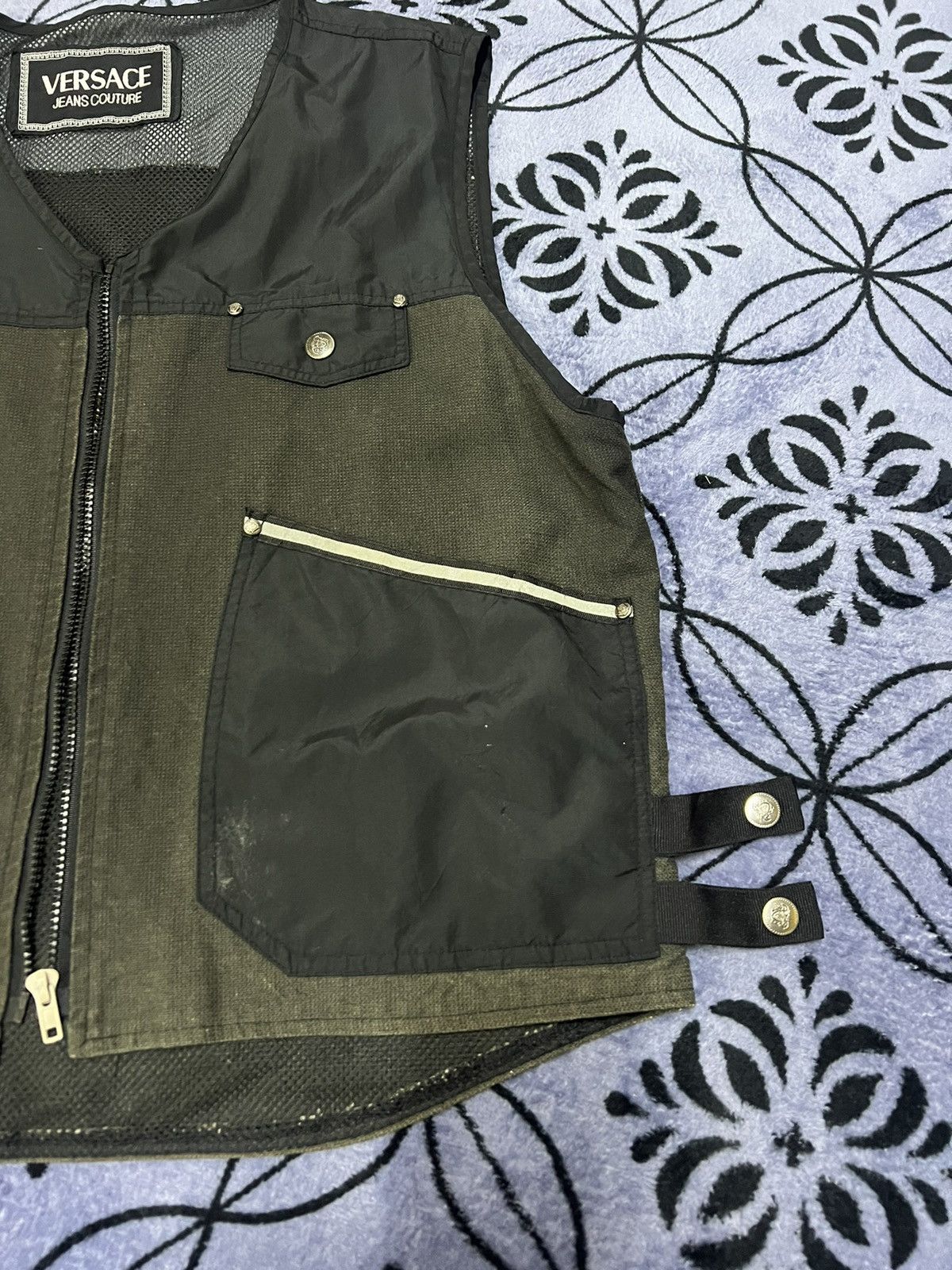 Versace Jeans Couture Versace Jeans Couture Vest - Authentic vintage item Size US L / EU 52-54 / 3 - 7 Thumbnail