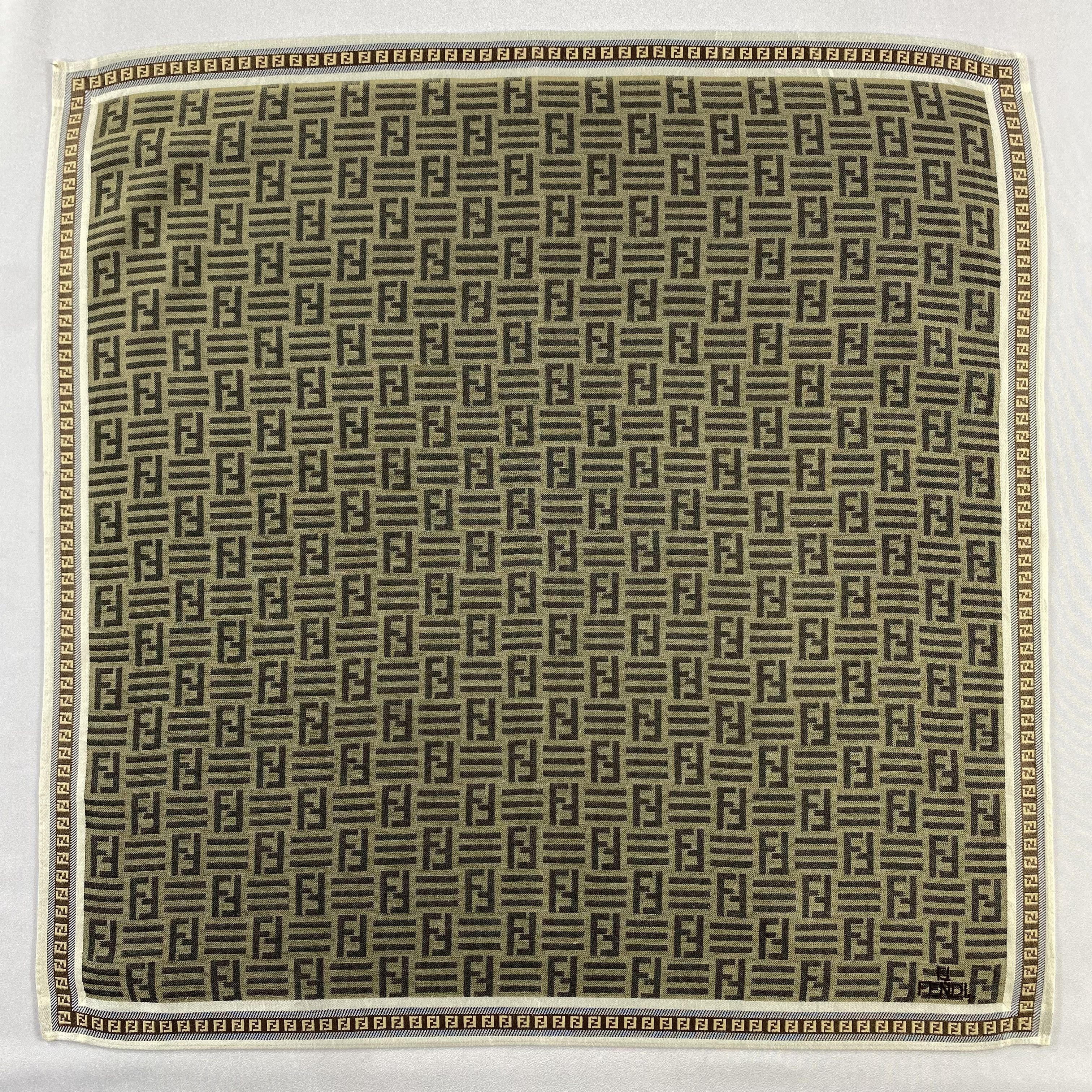 Vintage Fendi Handkerchief / Neckerchief / Bandana-P799 Size ONE SIZE - 1 Thumbnail