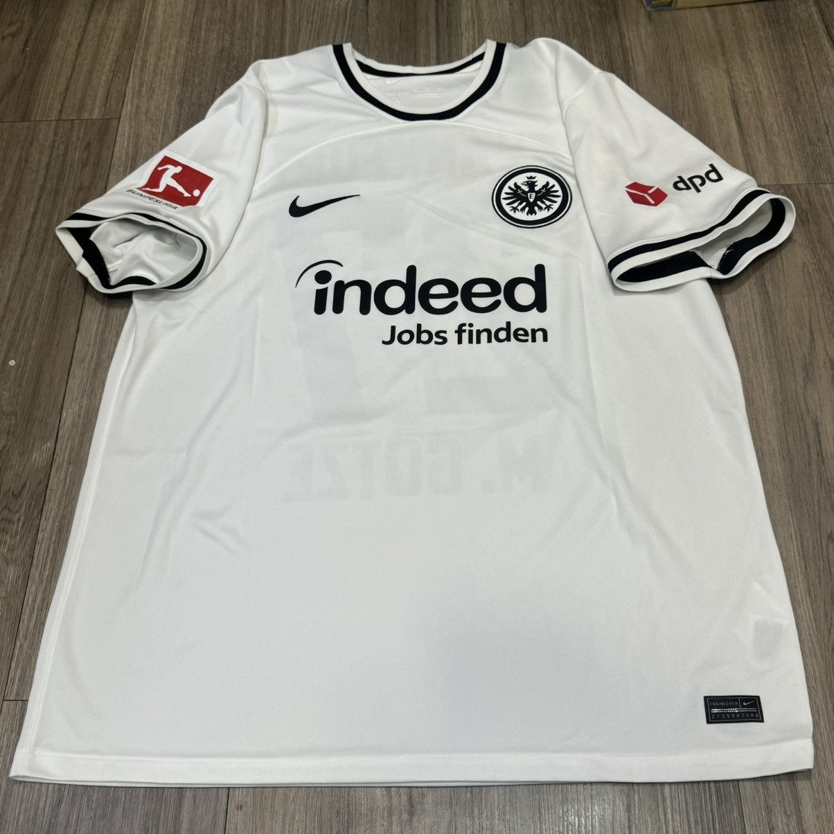 Nike Frankfurt 22/23 away shirt #27 M.Gotze Size US XL / EU 56 / 4 - 1 Thumbnail