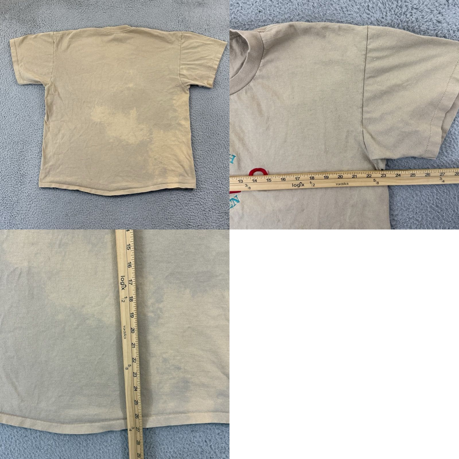 Ralph Lauren Vintage Polo Ralph Lauren Shirt Mens Large Beige Short Sleeve 90s Sport USA Shirt Mens Large Beige Short Sleeve 90s USA Polo Ralph Lauren T-Shirt Size US L / EU 52-54 / 3 - 8 Thumbnail