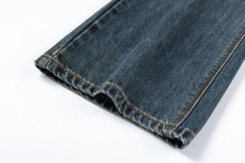 Jean American street Vibe vintage washed distressed jeans Size US 32 / EU 48 - 6 Thumbnail