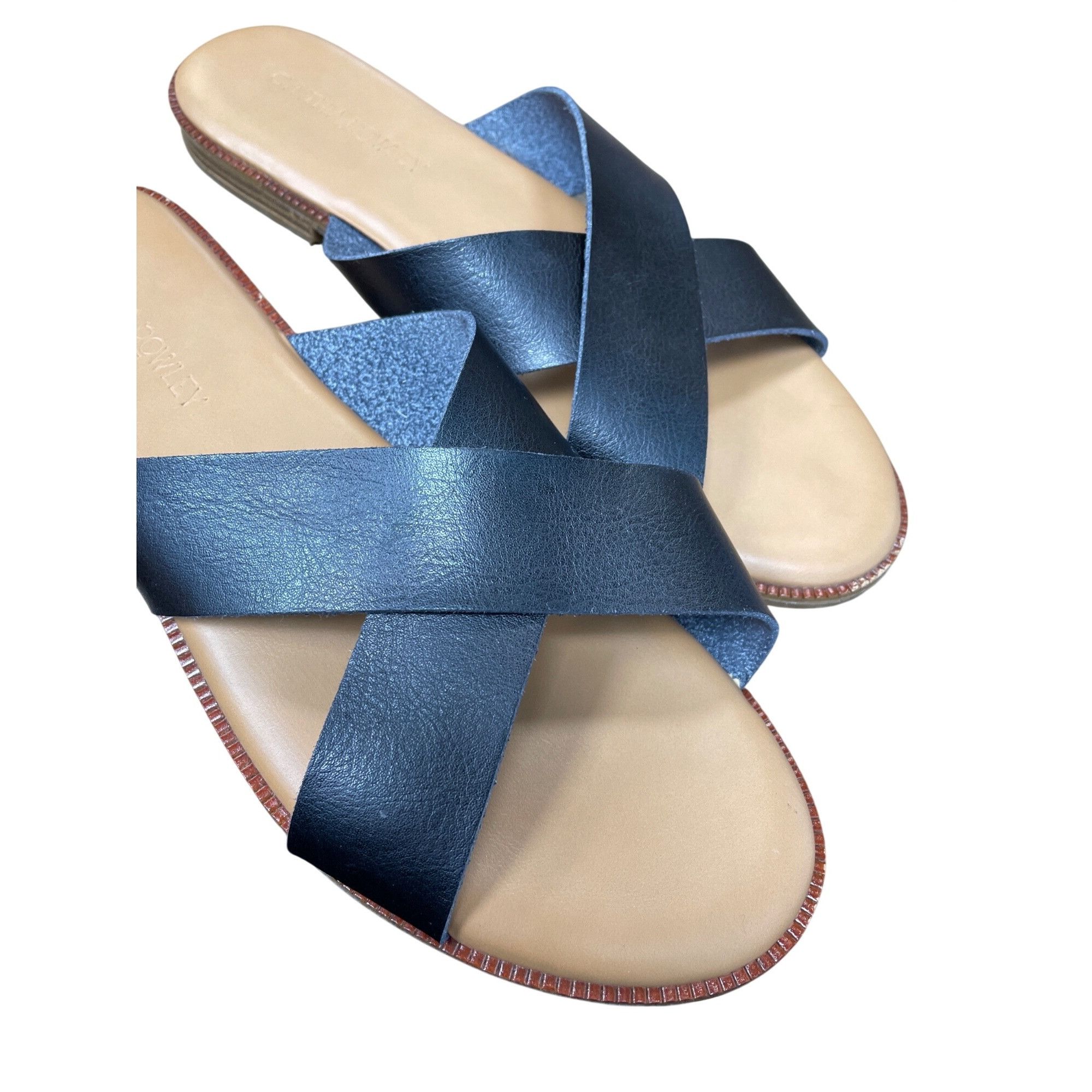 Cynthia Rowley Cynthia Rowley wms black peep open slip pon sandals sz 9.5 S Size US 9.5 / IT 39.5 - 12 Thumbnail