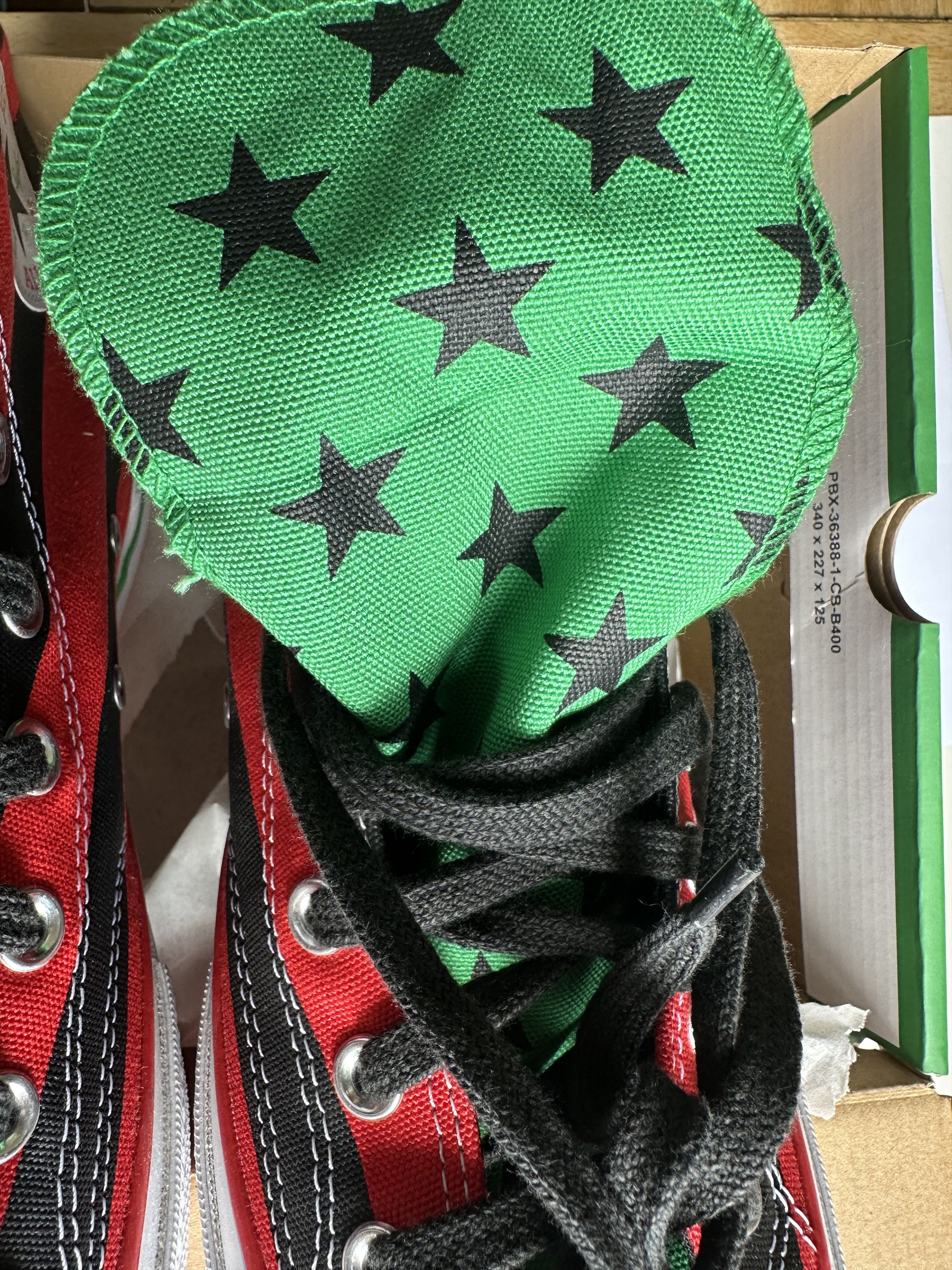 Converse × DENIM TEARS Denim Tears x Converse x David Hammons 70 HI sneakers Size US 11.5 / EU 44-45 - 5 Thumbnail