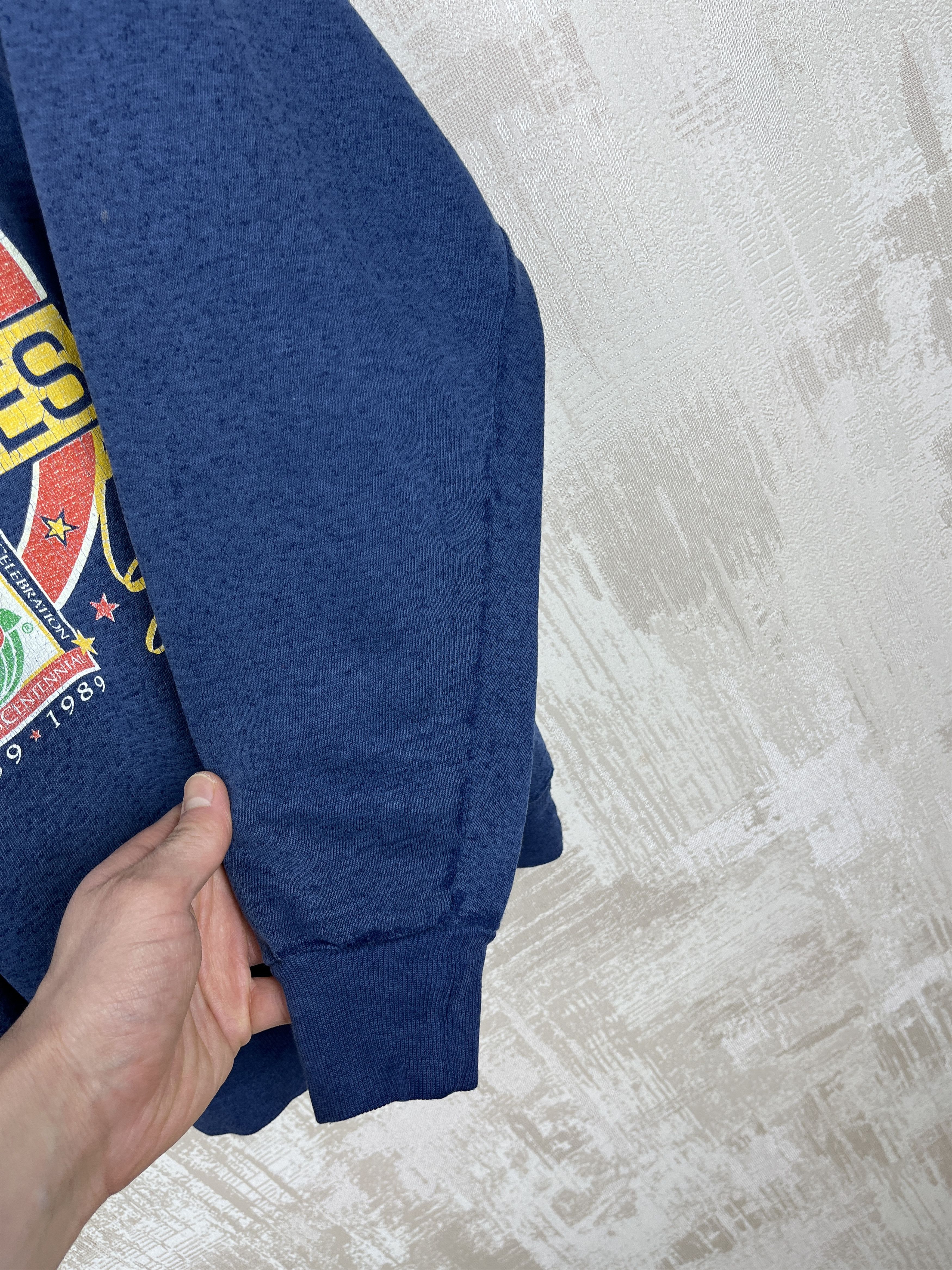 Vintage 80's Michigan Wolverines Vintage Womens Crew Sweatshirt USA Size XL / US 12-14 / IT 48-50 - 11 Thumbnail