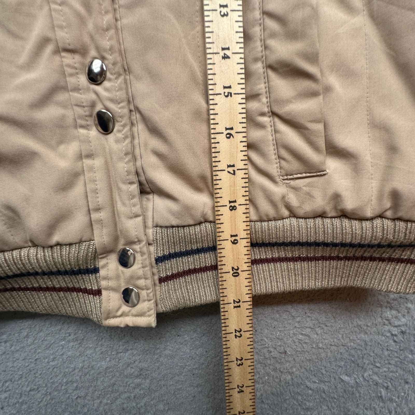 Vintage Vintage 70s 80s Hooded Bomber Snap Crop Jacket Women Medium Size M / US 6-8 / IT 42-44 - 6 Thumbnail