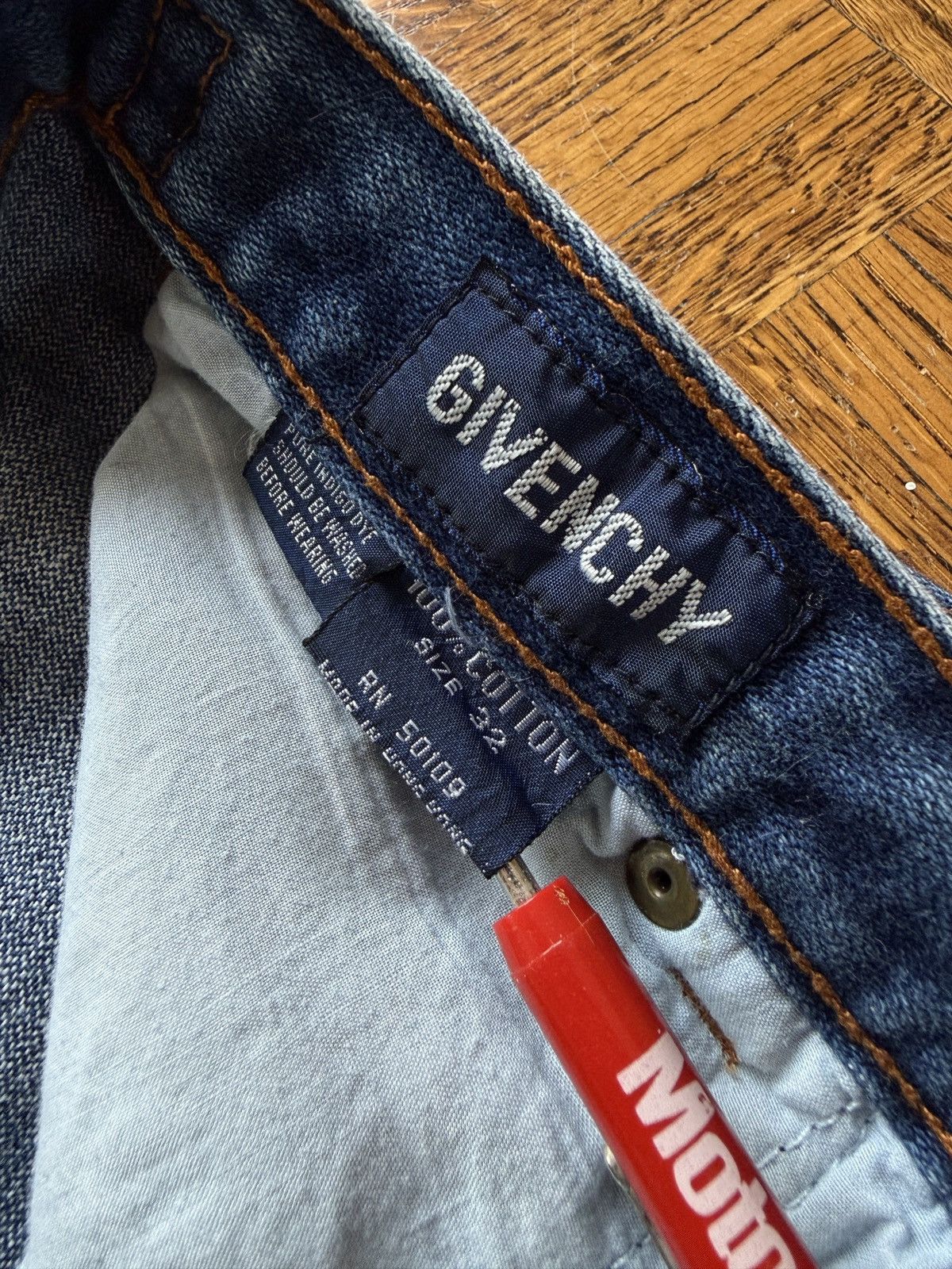 Givenchy Vintage Givenchy Denim Jeans Size US 30 / EU 46 - 2 Thumbnail