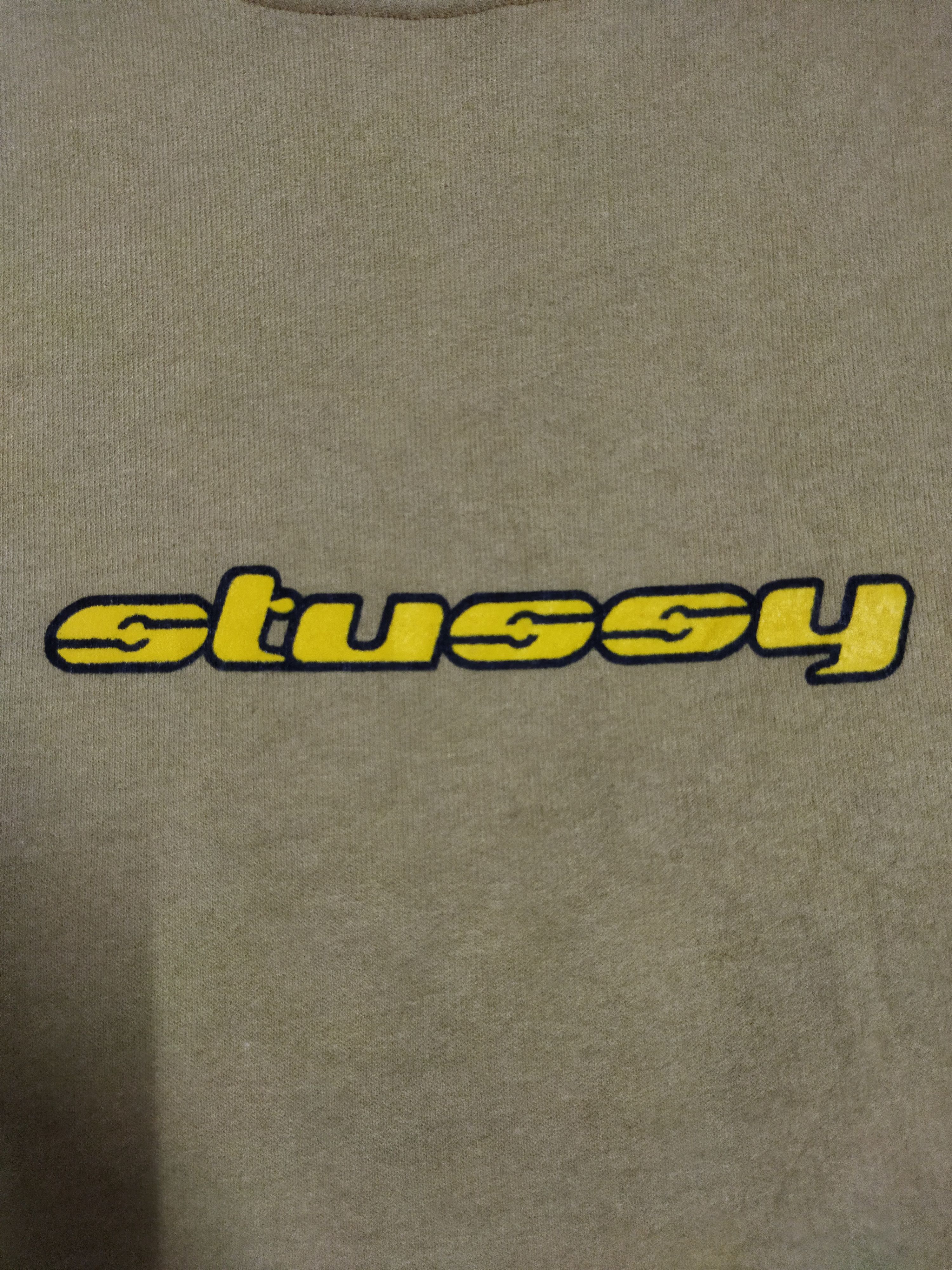 Stussy × Vintage Vintage Stussy Center Logo Sweatshirt Size US L / EU 52-54 / 3 - 3 Thumbnail