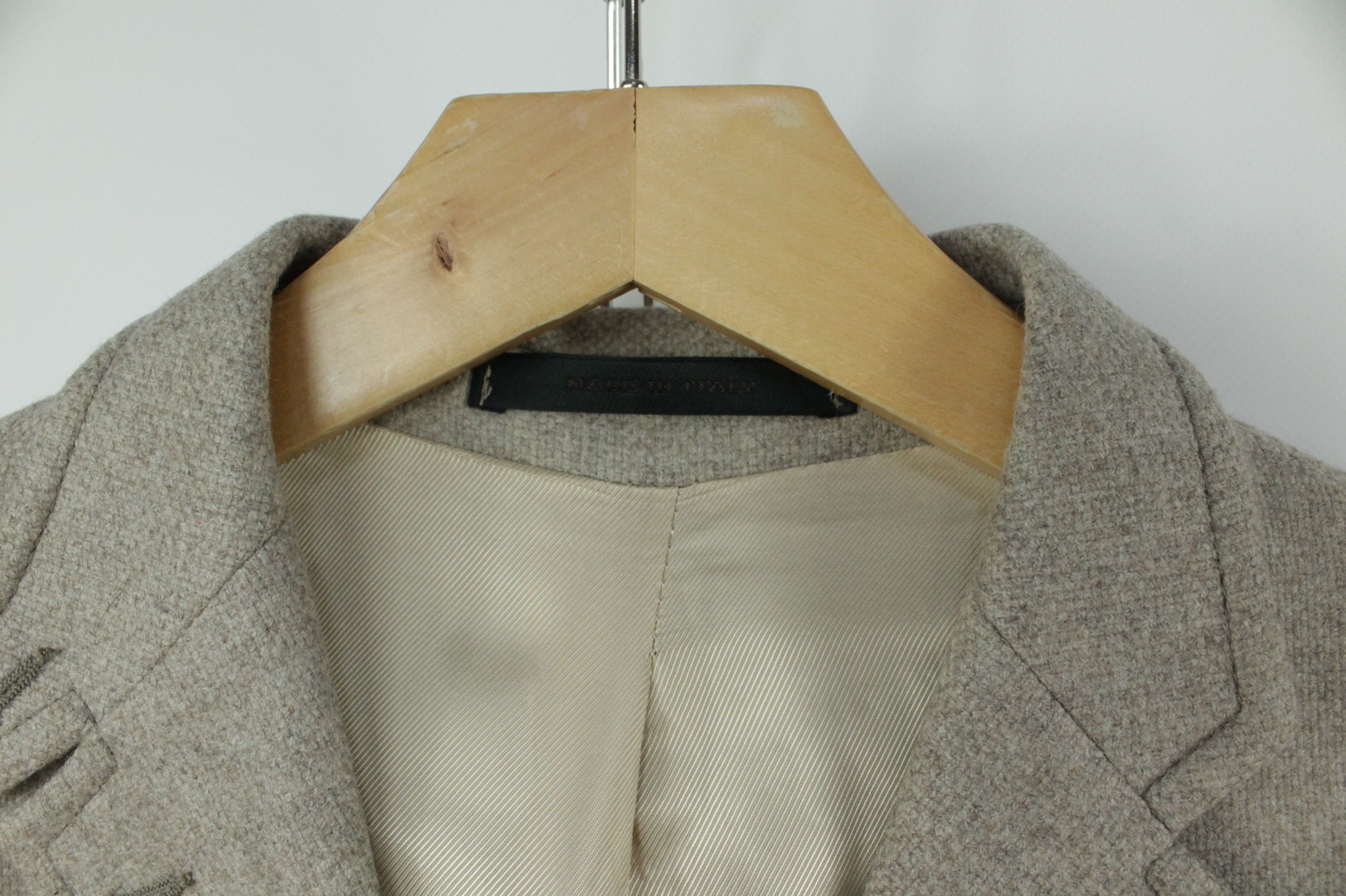 Tagliatore Tagliatore Women's Tweed Wool/Cashmere Blazer Jacket Size L / US 10 / IT 46 - 3 Thumbnail
