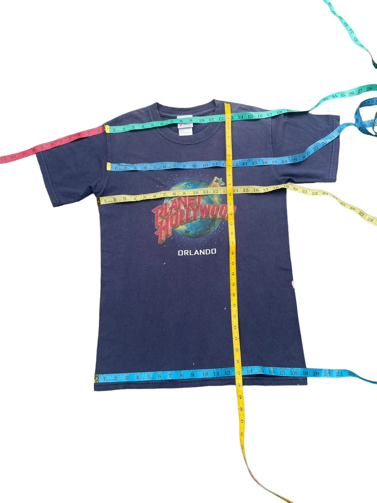 Planet Hollywood × Vintage Vintage Planet Hollywood Orlando Faded Size US M / EU 48-50 / 2 - 8 Thumbnail
