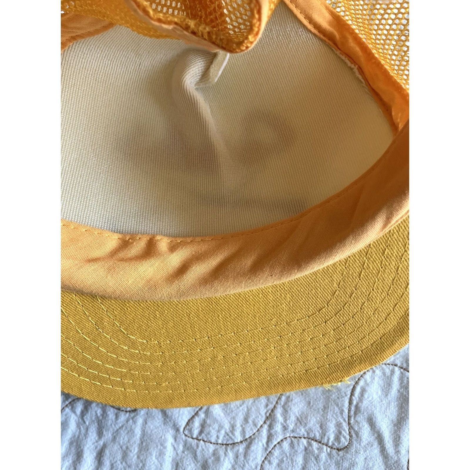 Vintage VINTAGE Cabela's Trucker Hat Men One Size Yellow Size ONE SIZE - 4 Thumbnail