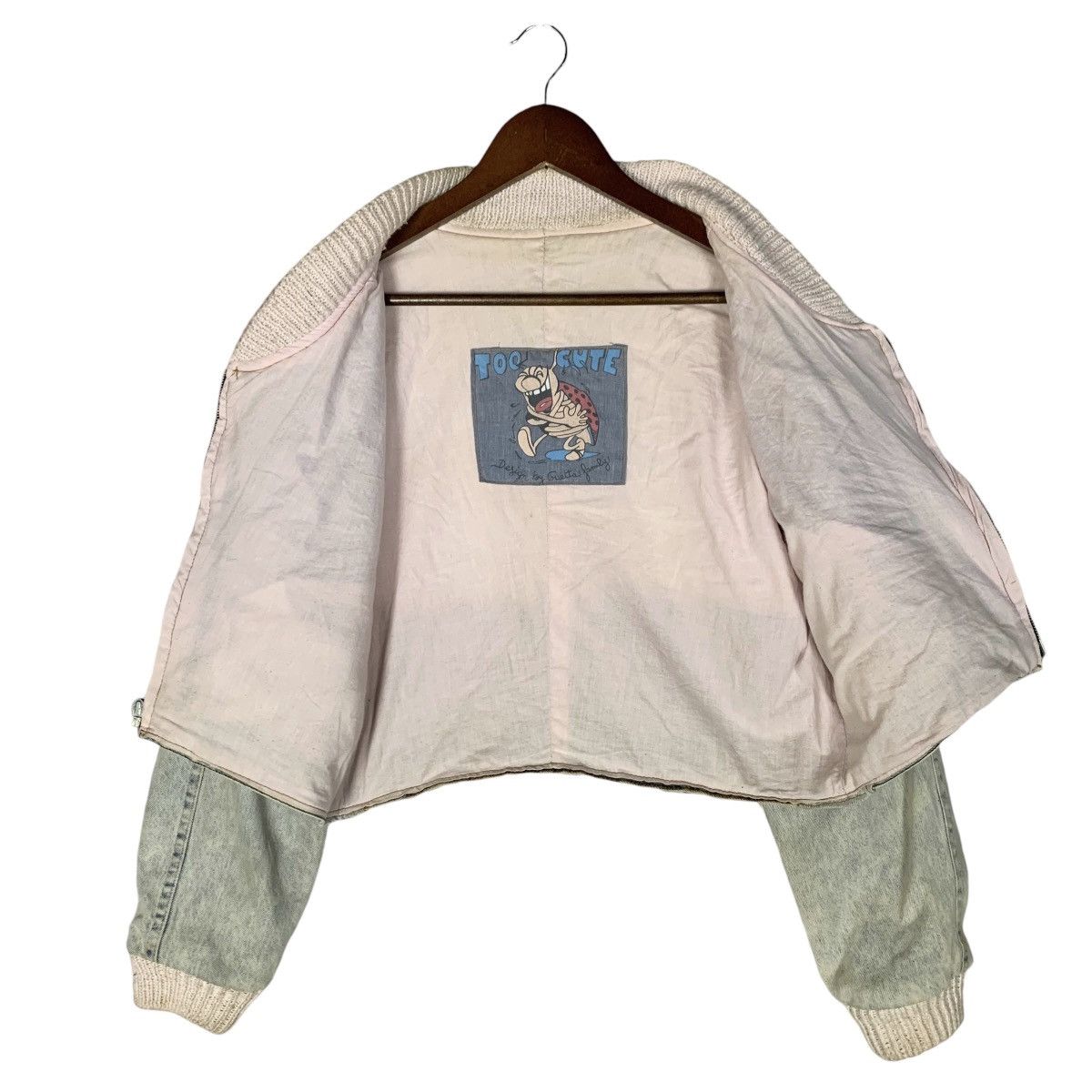 Cartoon Network Vintage Betty Boop x Too Cute by Guetta Bros Denim Jacket Size ONE SIZE - 8 Thumbnail