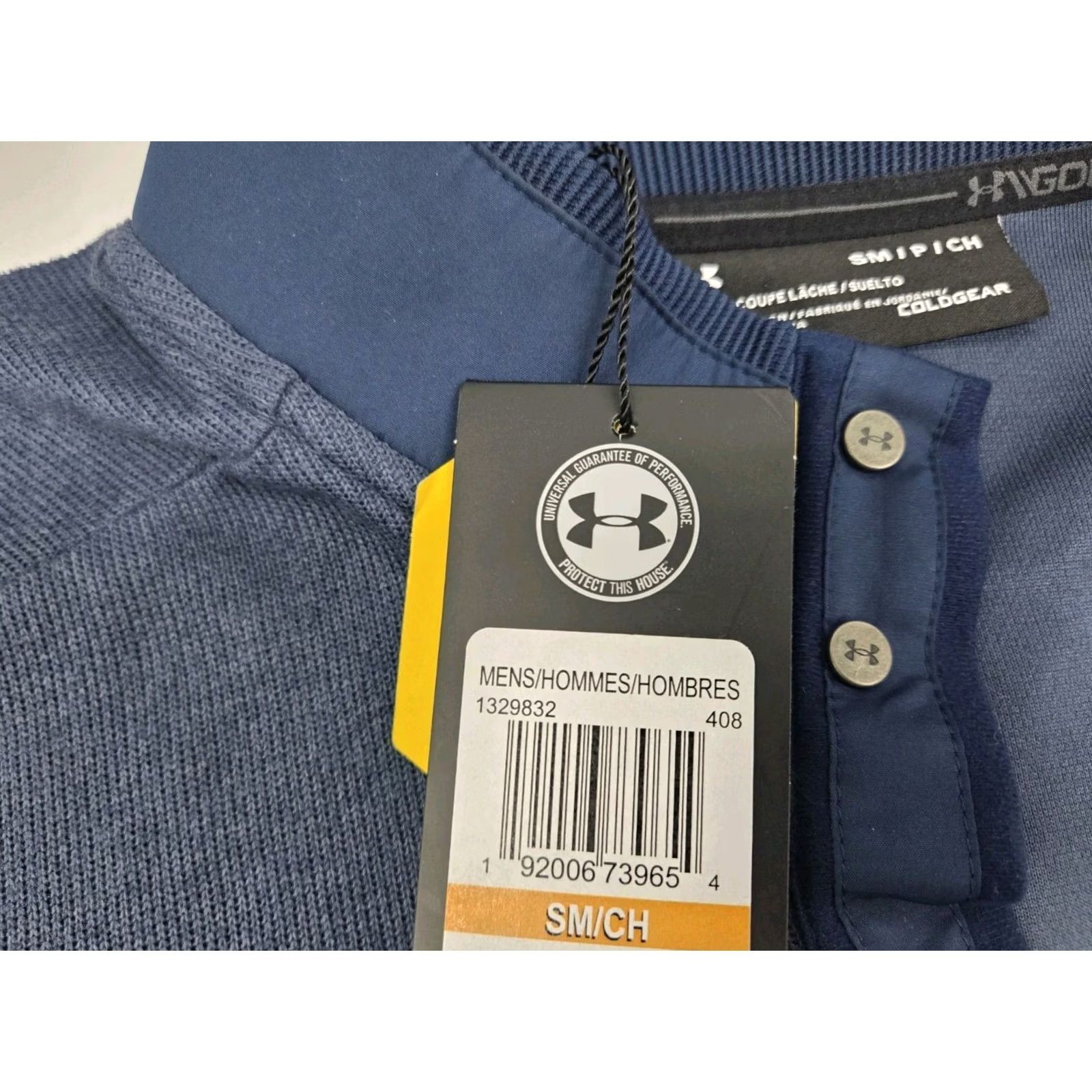 Under Armour Under Armour STORM Golf Jacket Long Sleeve Mens S Blue NWT Loose Fit Size US S / EU 44-46 / 1 - 7 Thumbnail