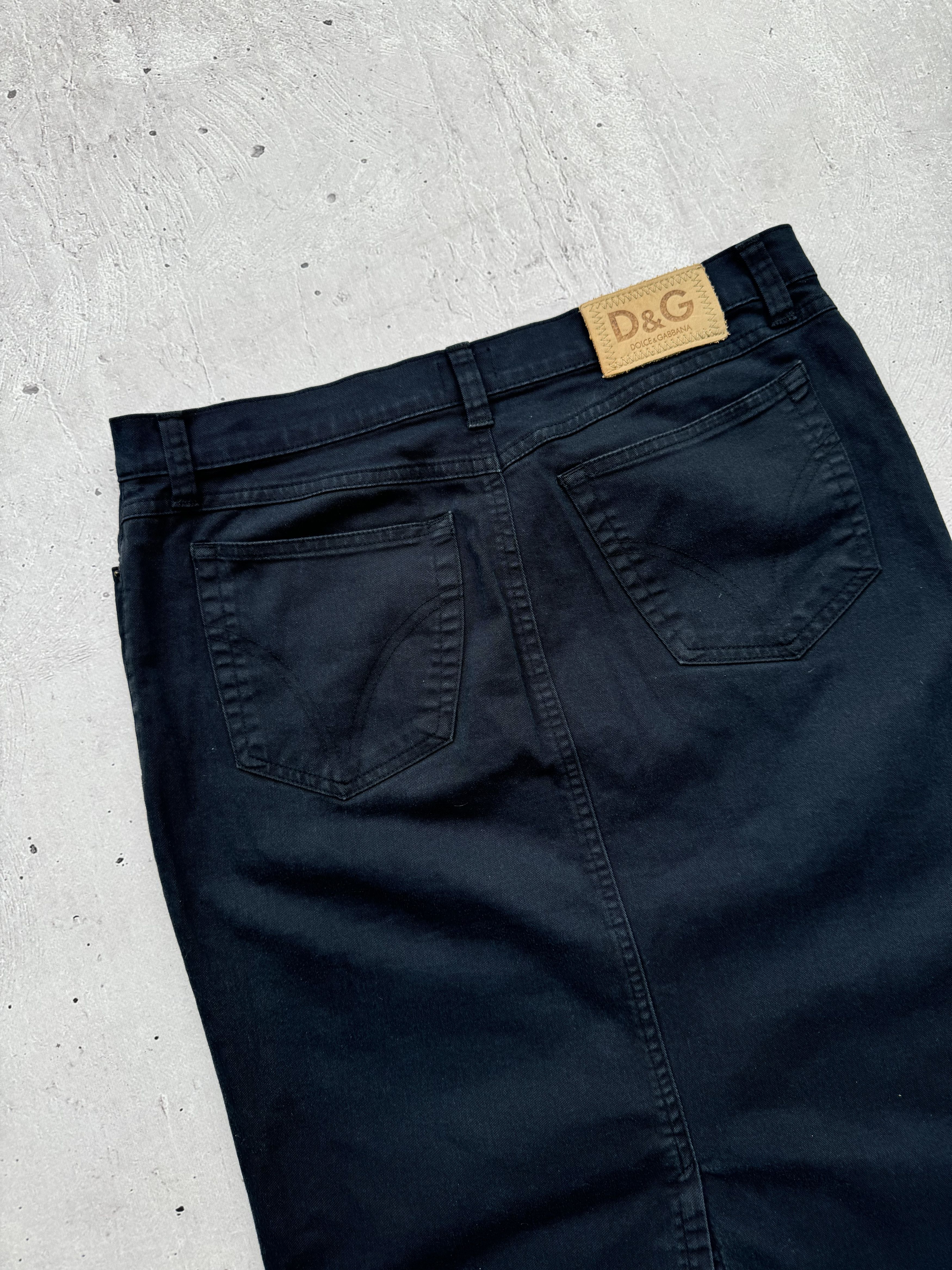 Dolce & Gabbana × Vintage Dolce & Gabbana Vintage Mini Skirt Size 34" / US 12 / IT 48 - 8 Thumbnail