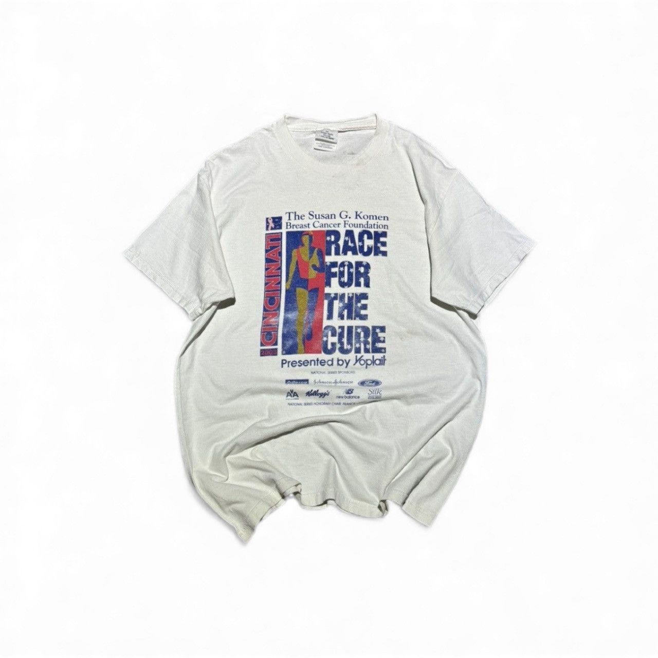 Vintage Vintage 2003 Breast Cancer Tee Size US M / EU 48-50 / 2 - 1 Thumbnail