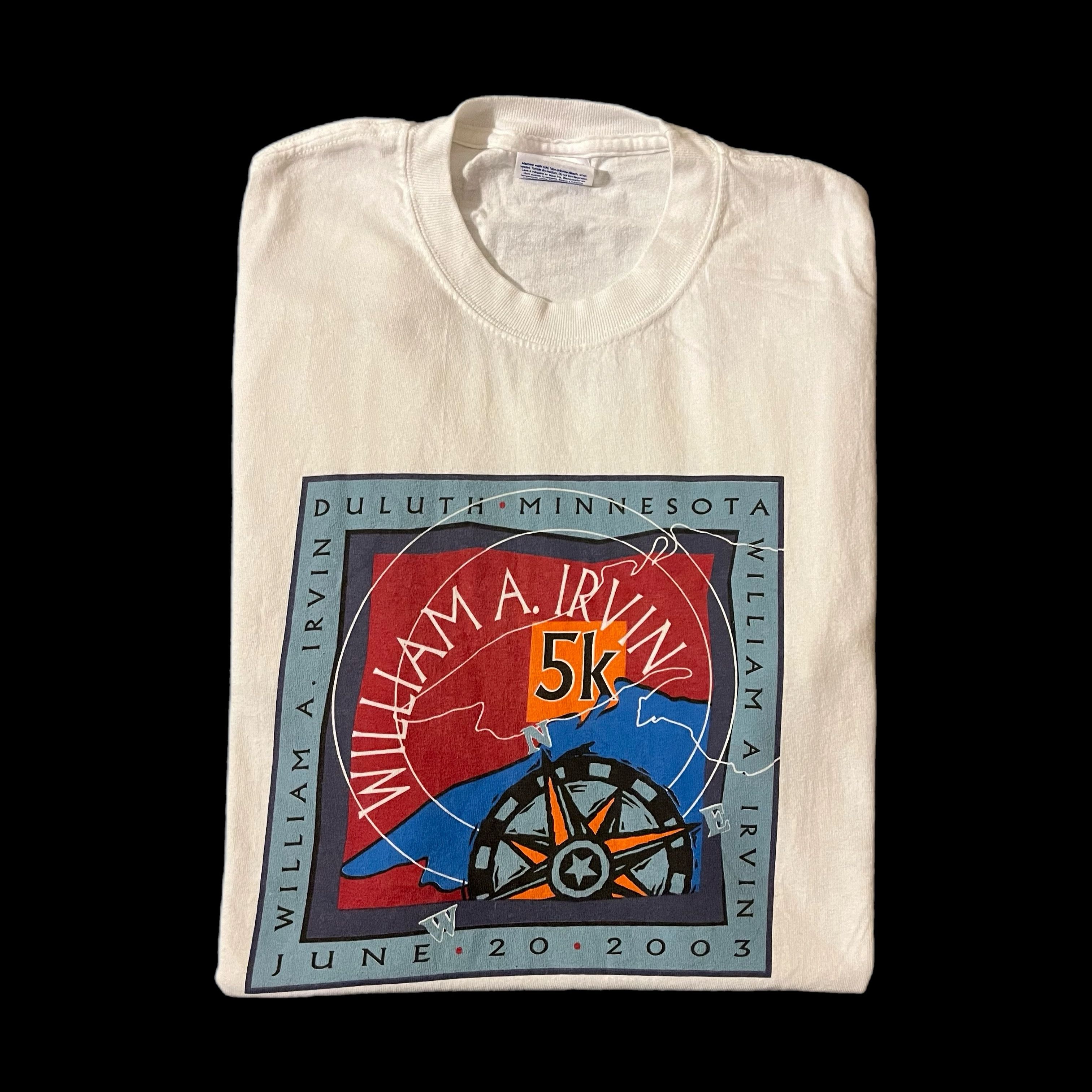 Hanes × Vintage Vintage 00s William A. Irvin Duluth Minnesota 5K Race Tee Size US M / EU 48-50 / 2 - 1 Thumbnail