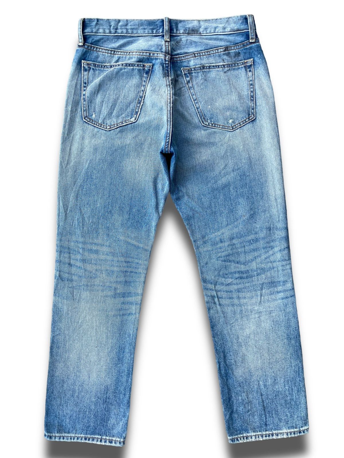 Jun Takahashi × Uniqlo × Vintage Vintage Y2K Kaihara Denim Pants Size US 32 / EU 48 - 2 Thumbnail