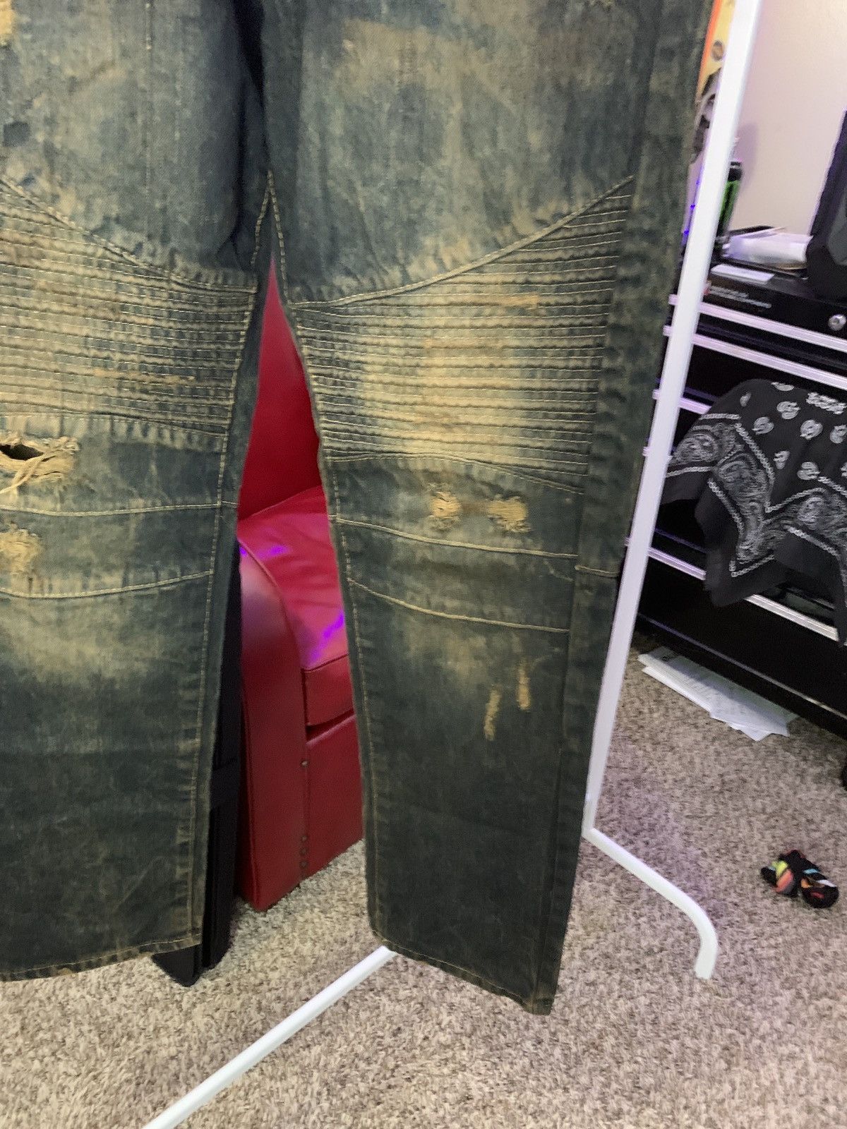 Southpole Southpole Y2K Men’s Denim Pants Size US 42 / EU 58 - 5 Thumbnail