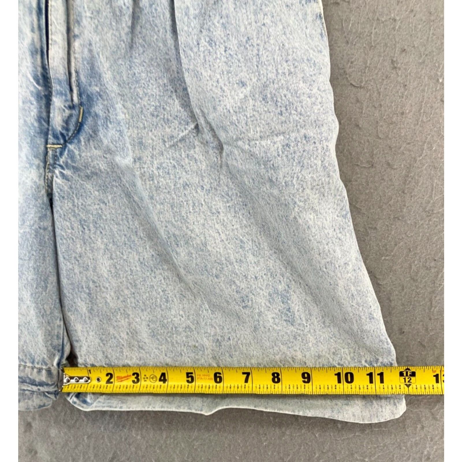Vintage VINTAGE Gitano Womens Shorts 7/8 High Rise Pleated Denim 80s 90s Blue Adult Regular Size 28 in Waist Womens Size 28" / US 6 / IT 42 - 5 Thumbnail