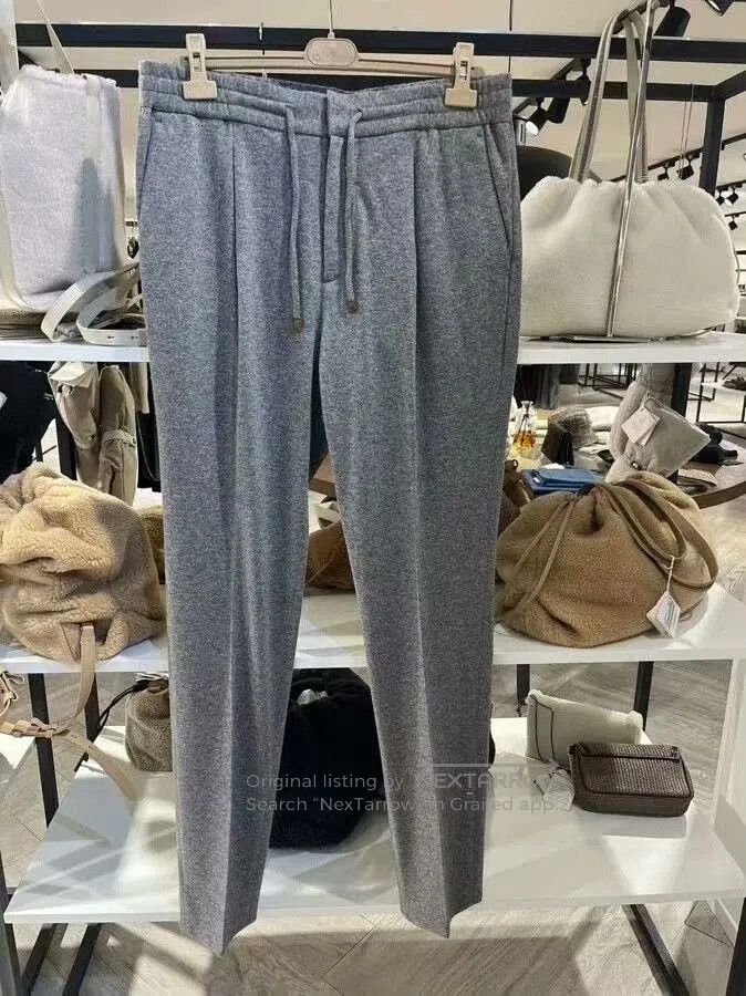 Brunello Cucinelli brunello cucinelli cashmere casual pants. Size US 38 / EU 54 - 1 Thumbnail