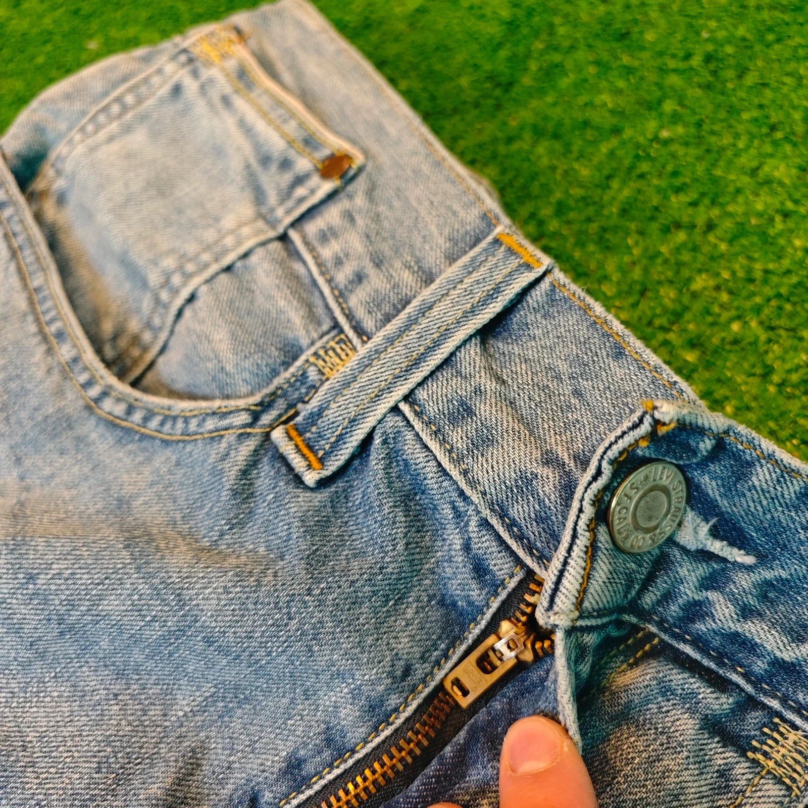 Levi's Levi's 511 Jeans Mens 33x32 blue Slim straight regular Size 33" - 5 Thumbnail