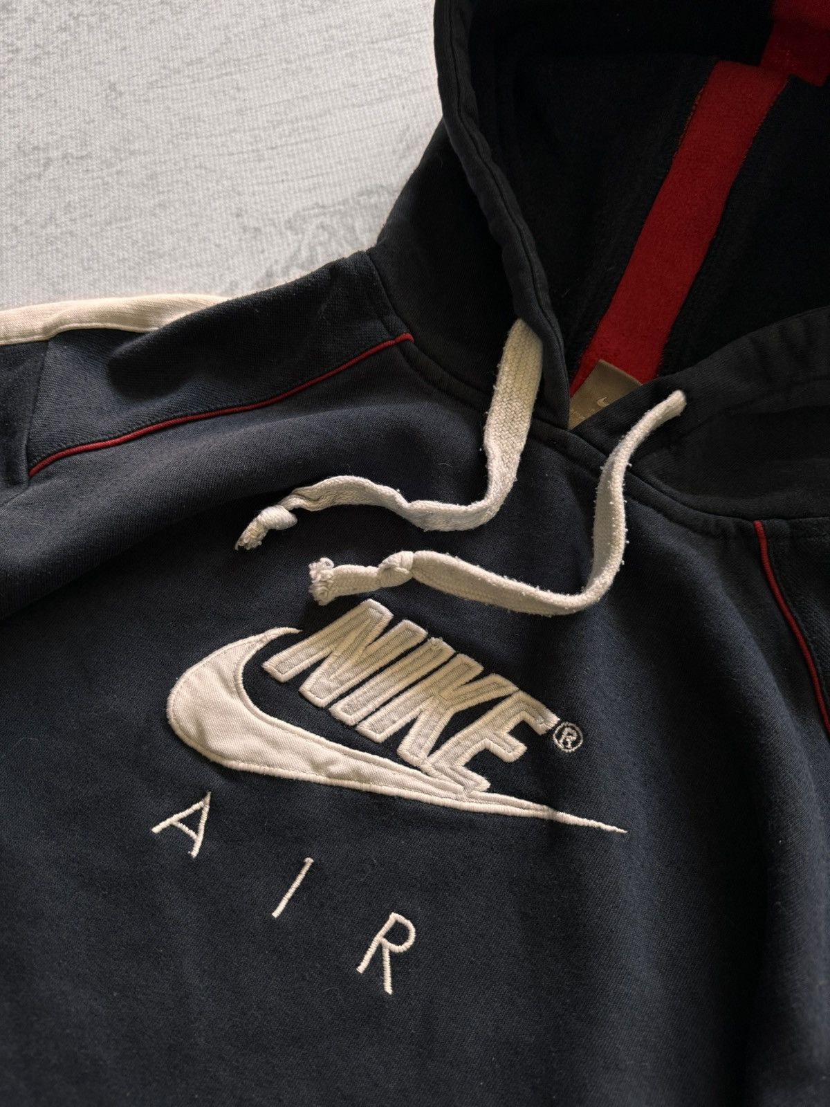 Nike × Vintage NIKE VINTAGE CENTER LOGO OVERSIZE BOXY HOODIE Size US S / EU 44-46 / 1 - 4 Thumbnail